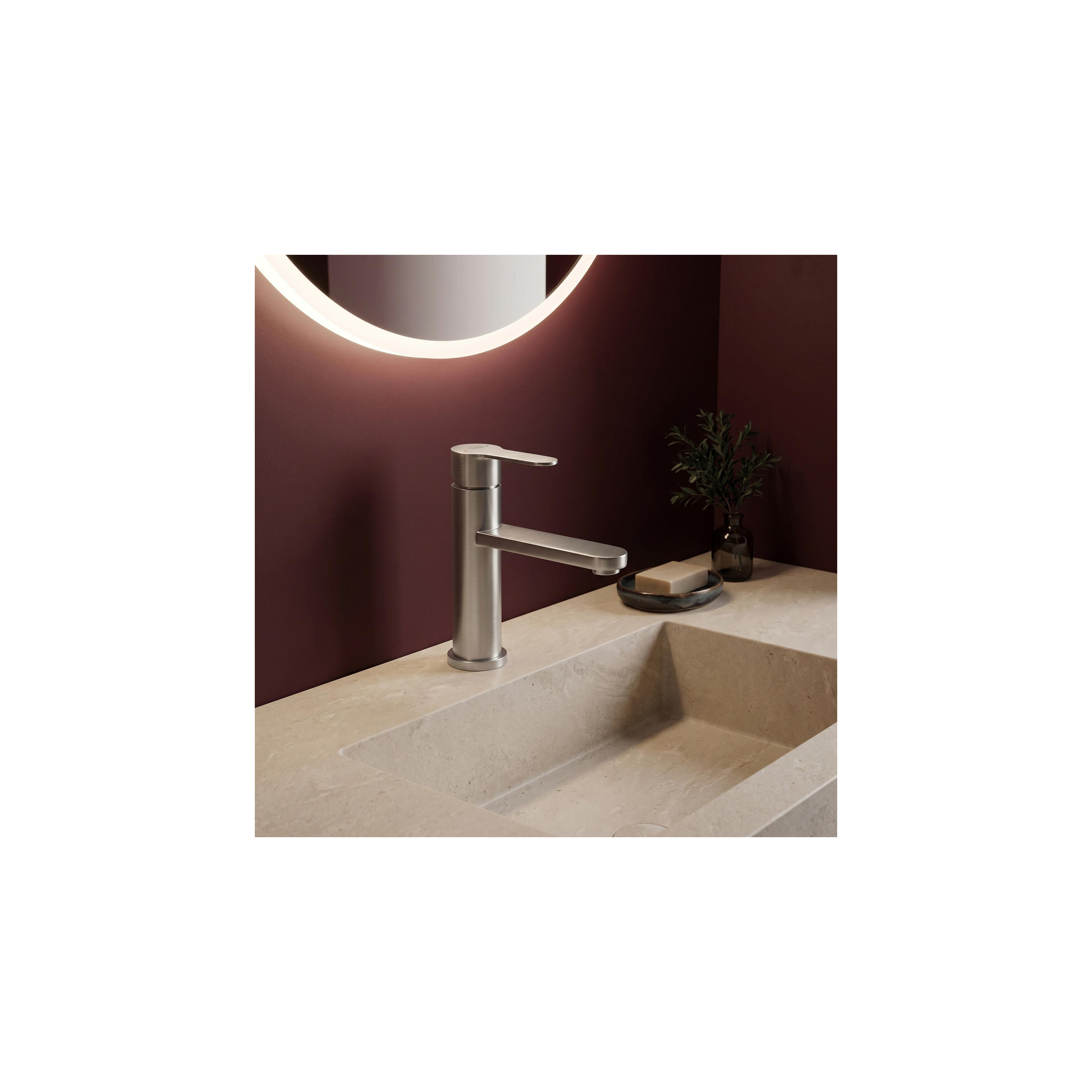 Waschbeckenarmatur Rea Arcos Brush Nickel