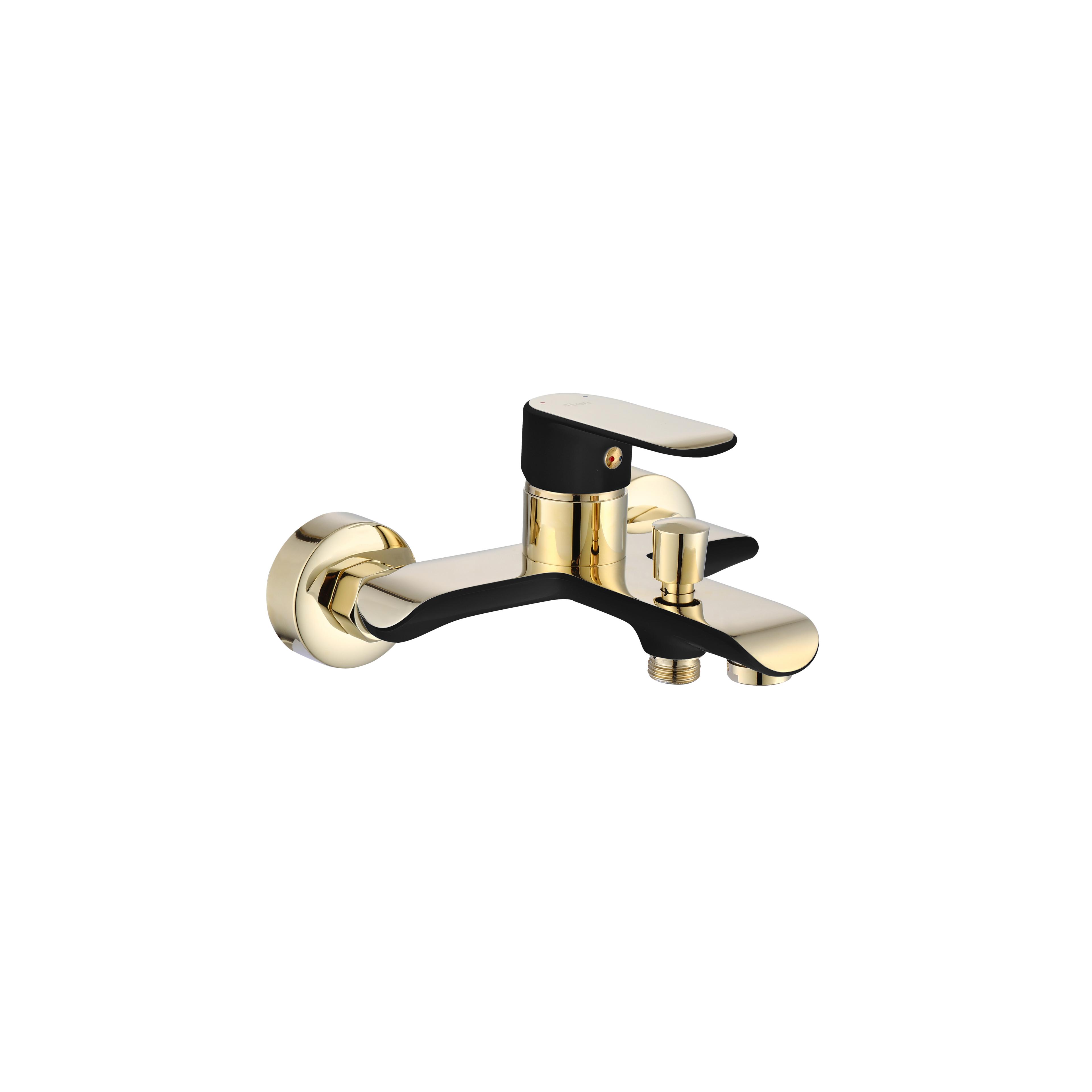 Wannenarmatur REA BLOOM Black Gold