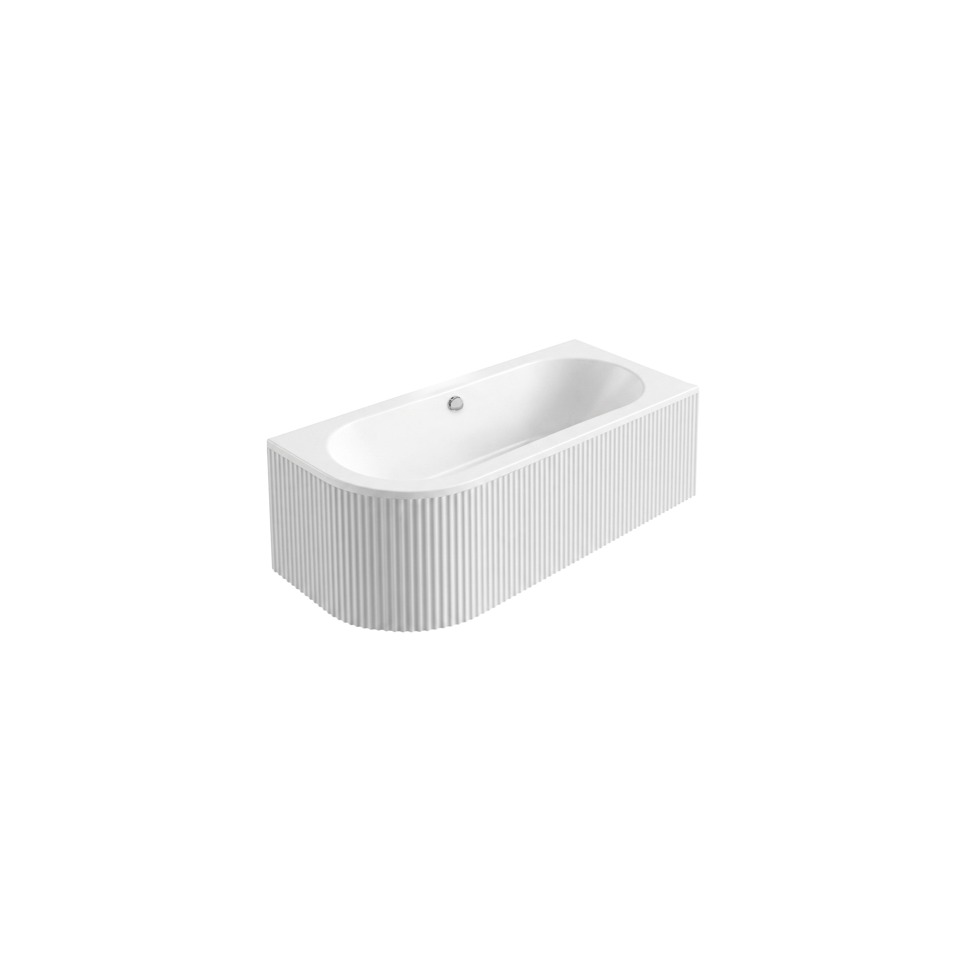 Acryl Eckbadewanne Rea Orion Stripe Right 150cm