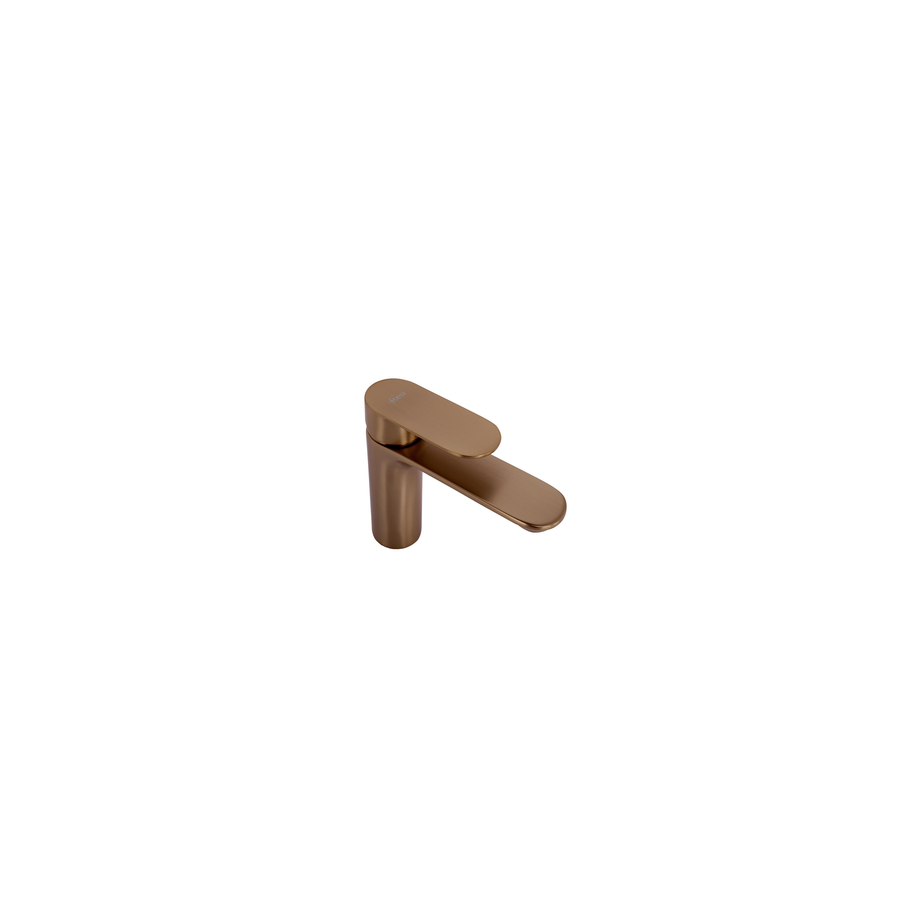 Waschbeckenarmatur Rea Drop Brush Copper low
