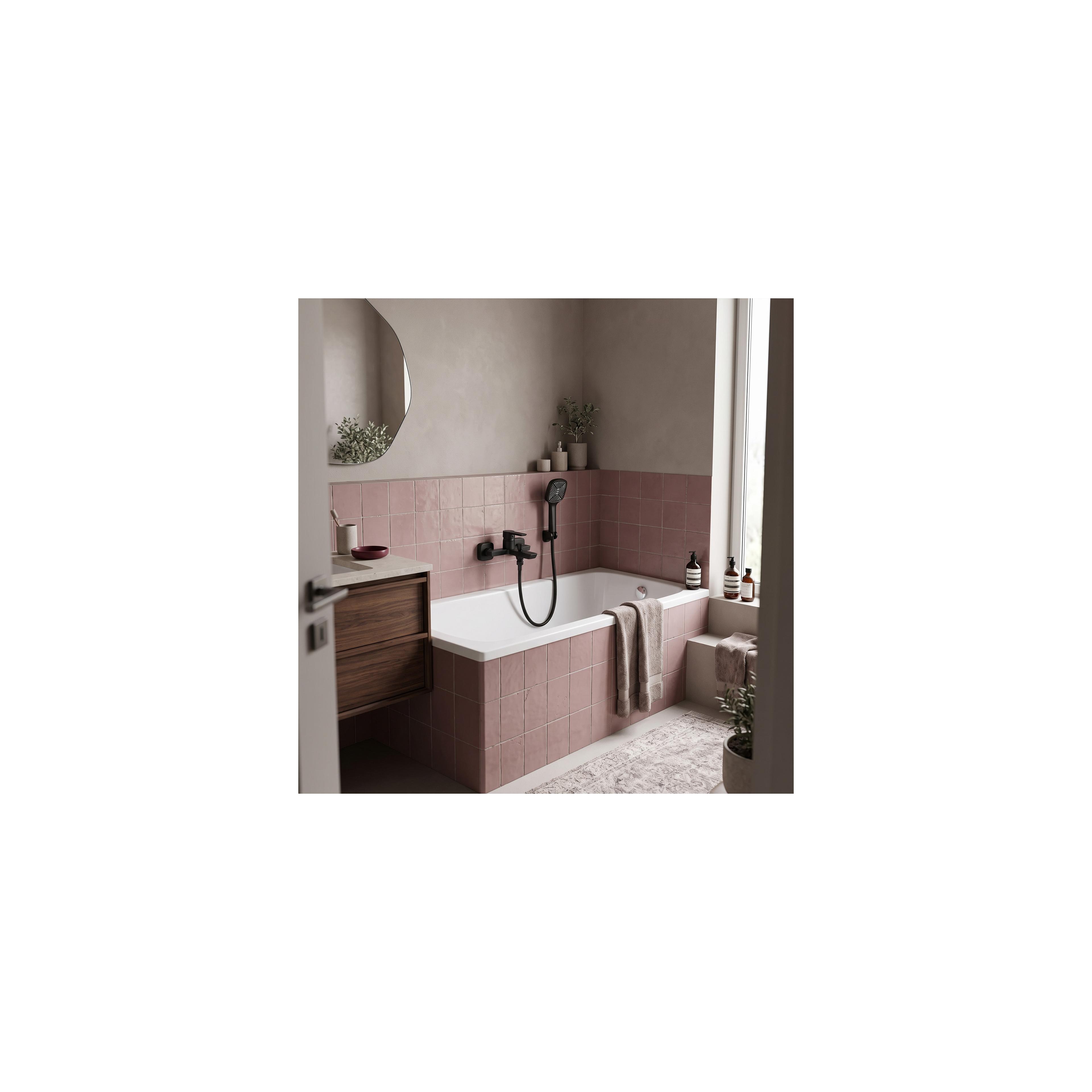 Grifo de bañera REA ARGUS BLACK MATT
