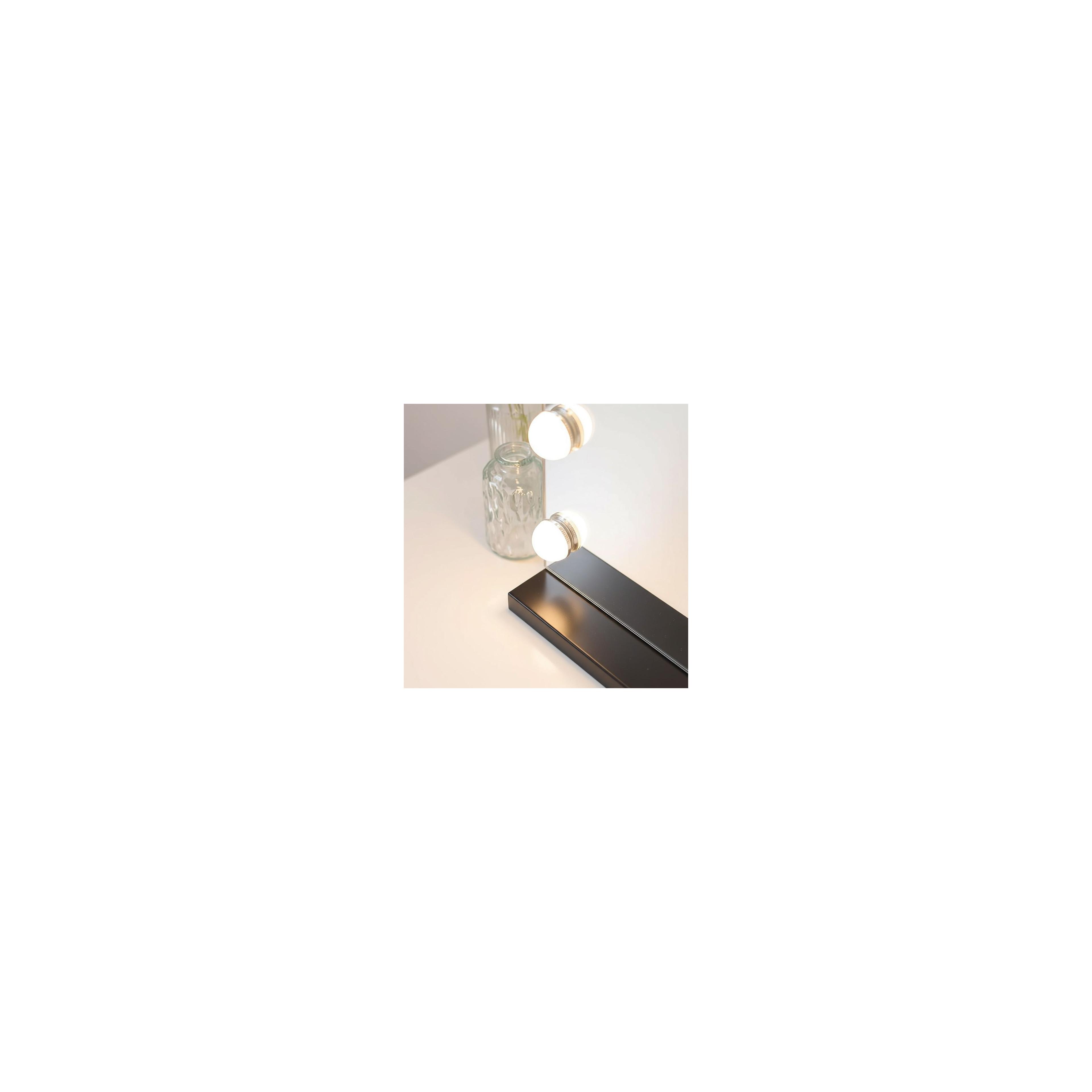 Spiegel LED HOLLYWOOD Black 80x60