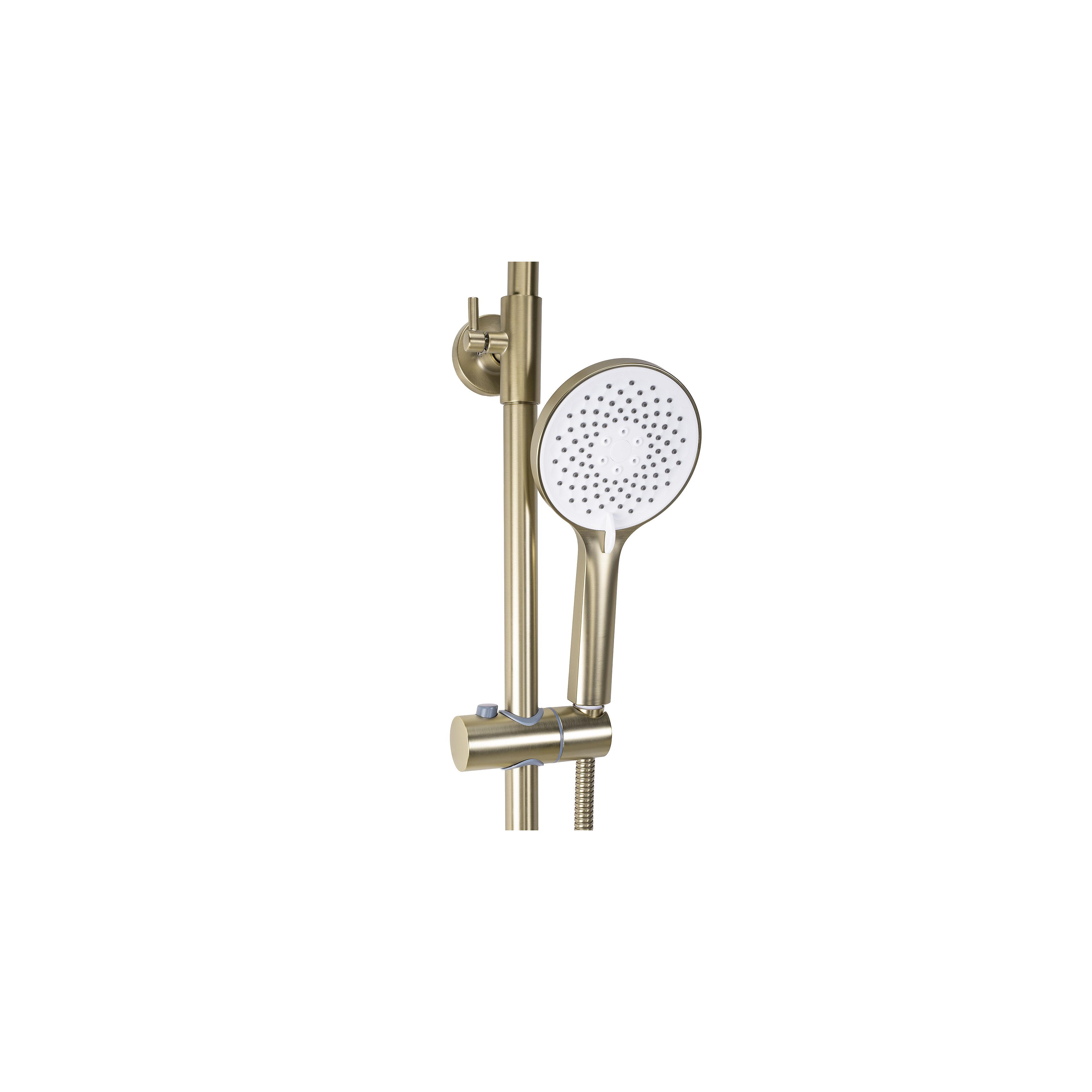 Duschgarnitur REA DROP Brush Gold