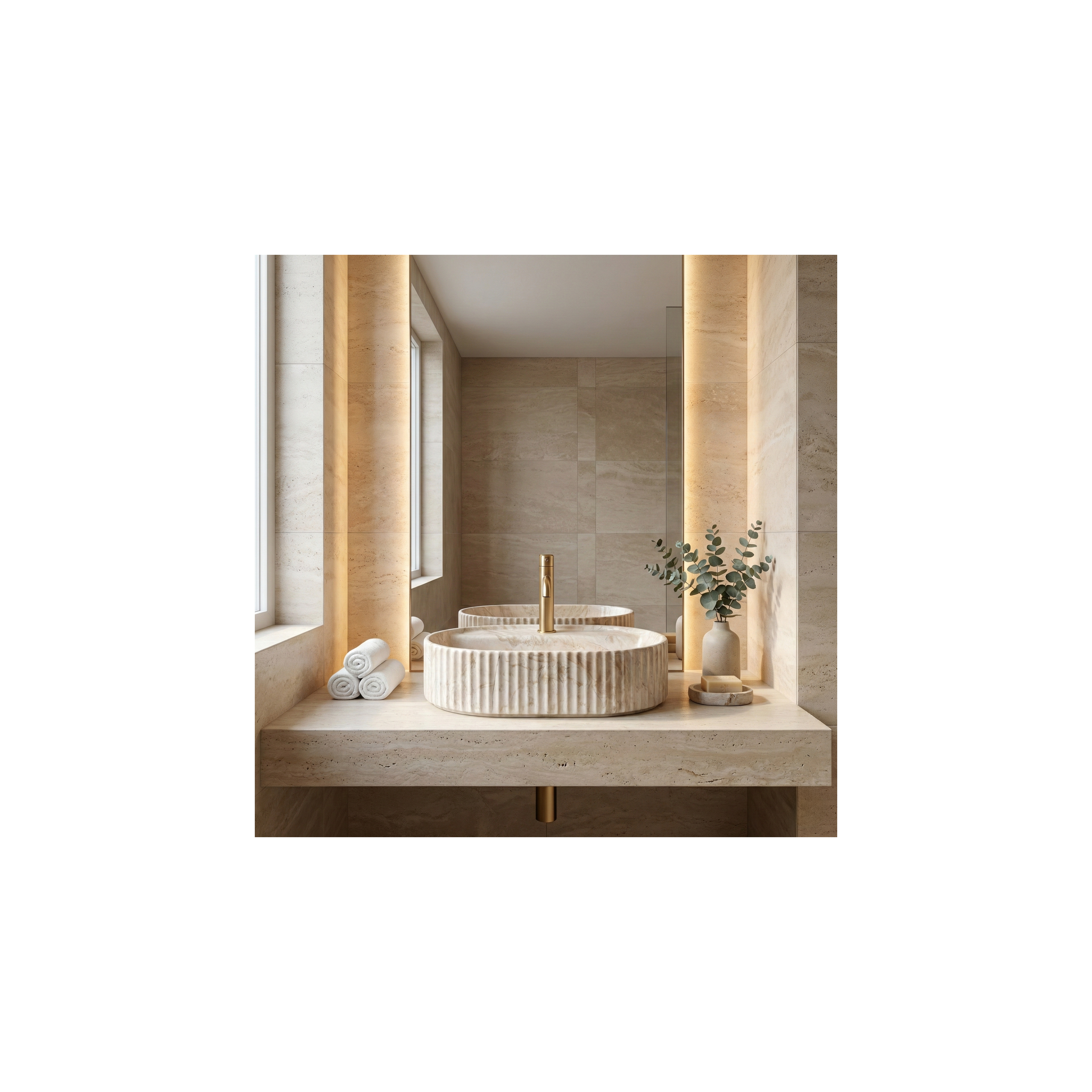 Aufsatzwaschbecken Rea Marcela 50 Kallisto