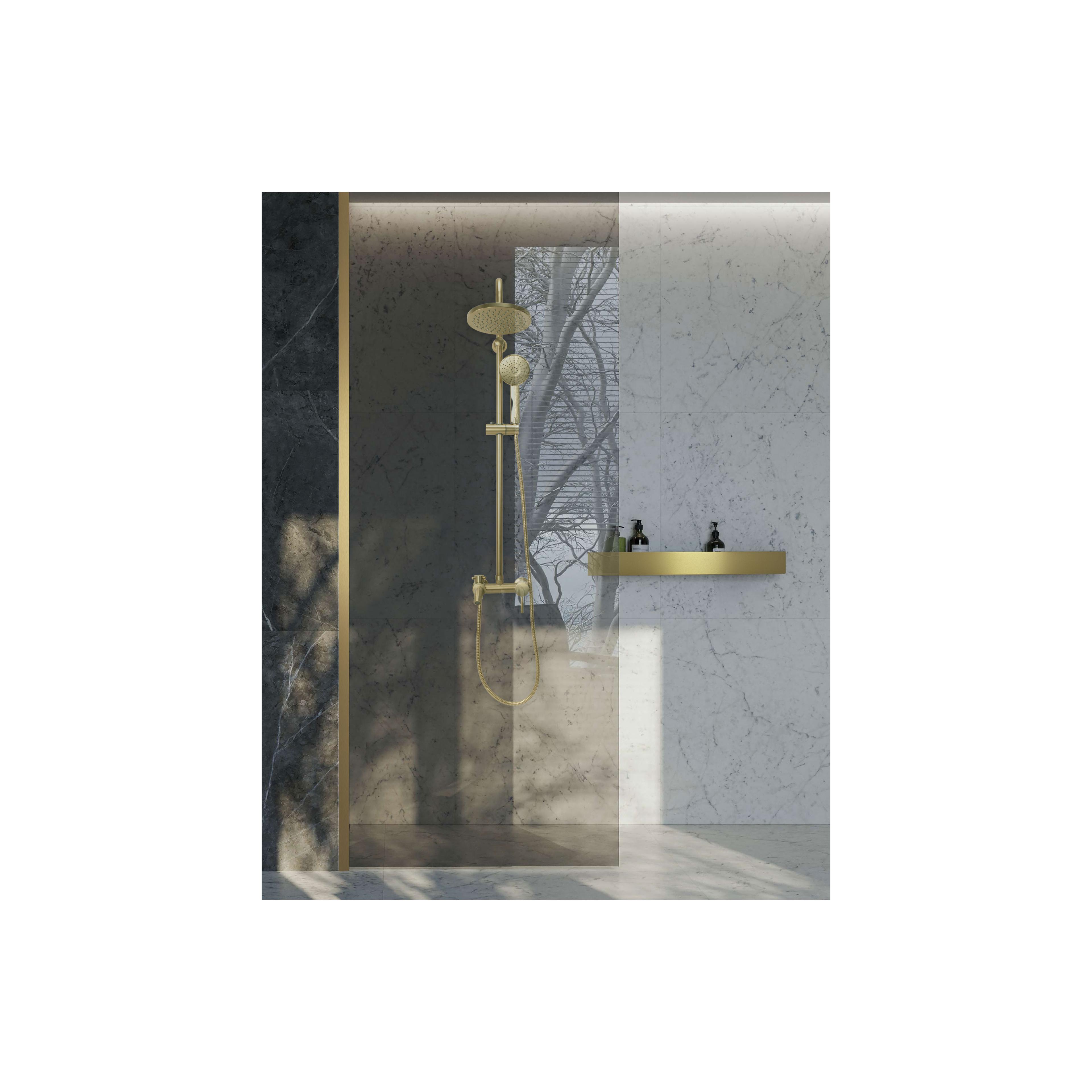 Badezimmerregal SF02 60cm gold brush