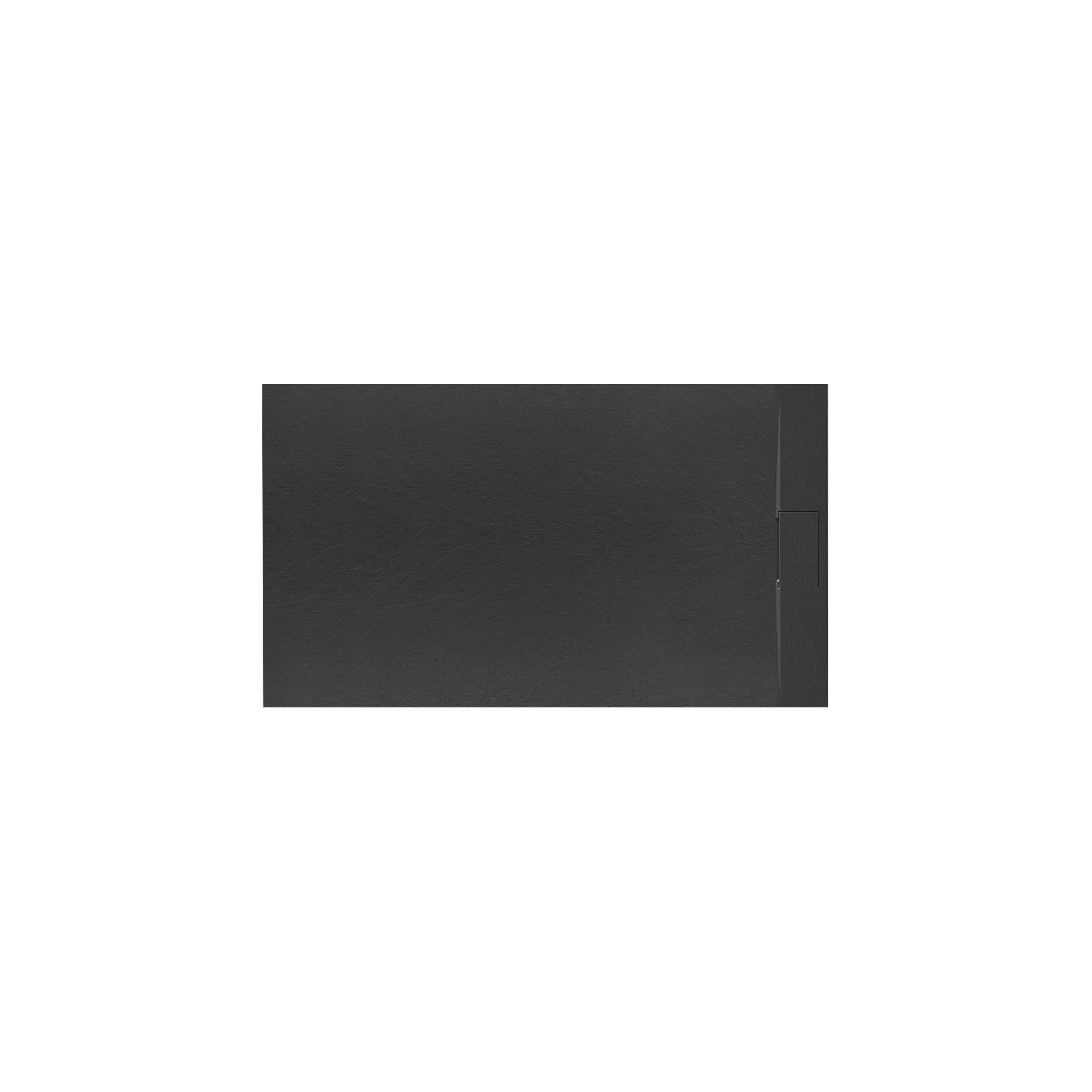 Douchebak Rea Bazalt Black 80x120