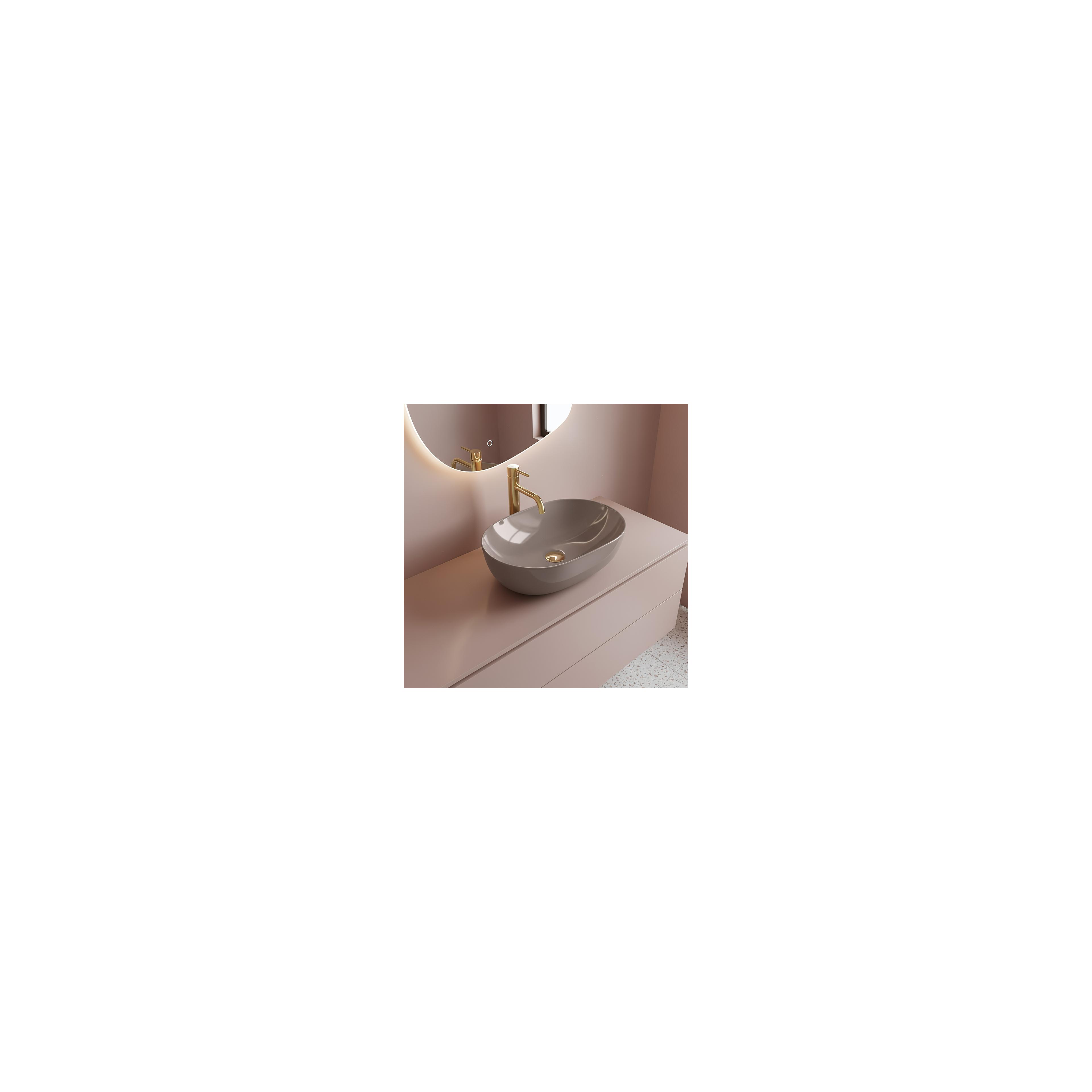 Aufsatzwaschbecken Rea Lisa Beige Shiny
