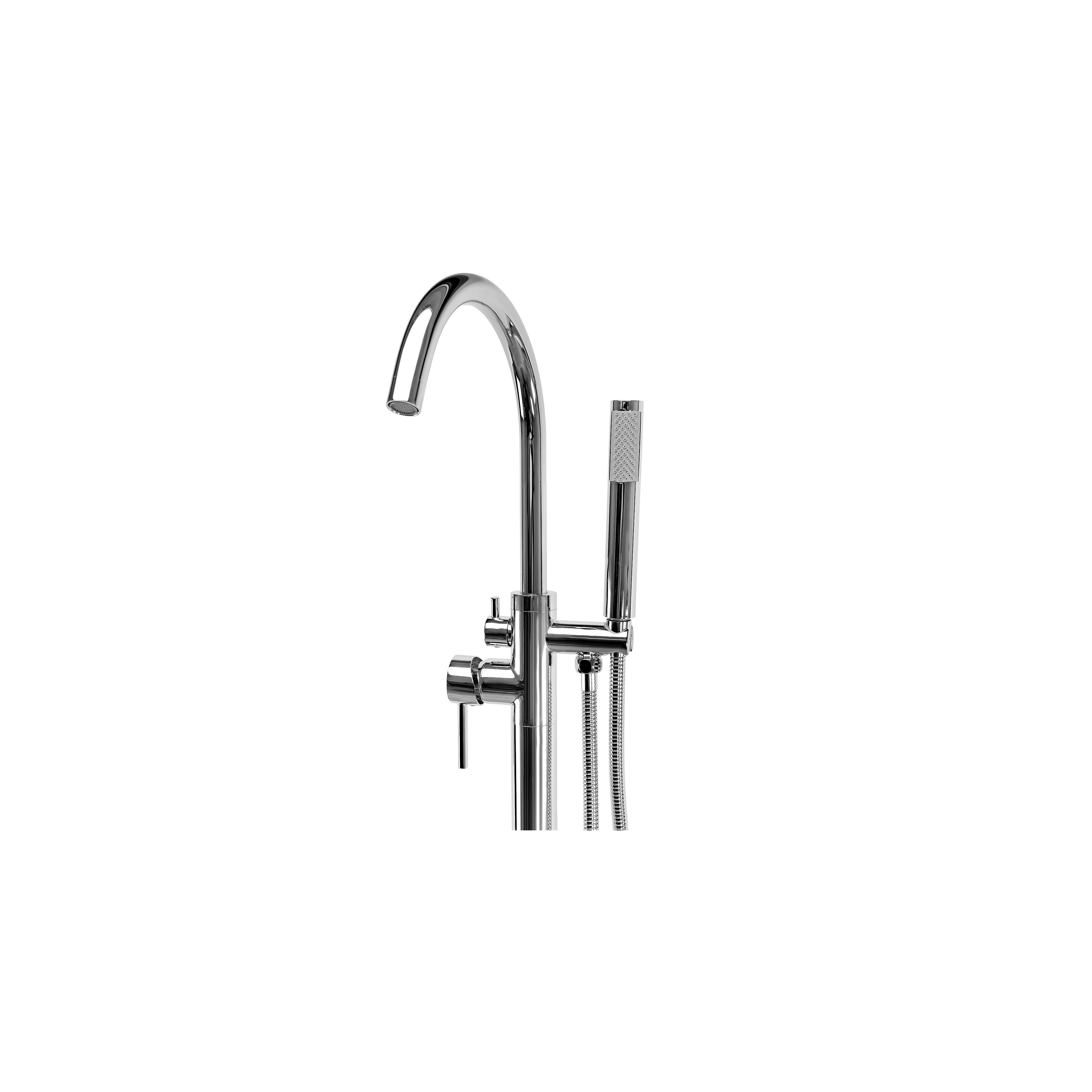 Frei stehende Armatur Rea Lungo Chrome
