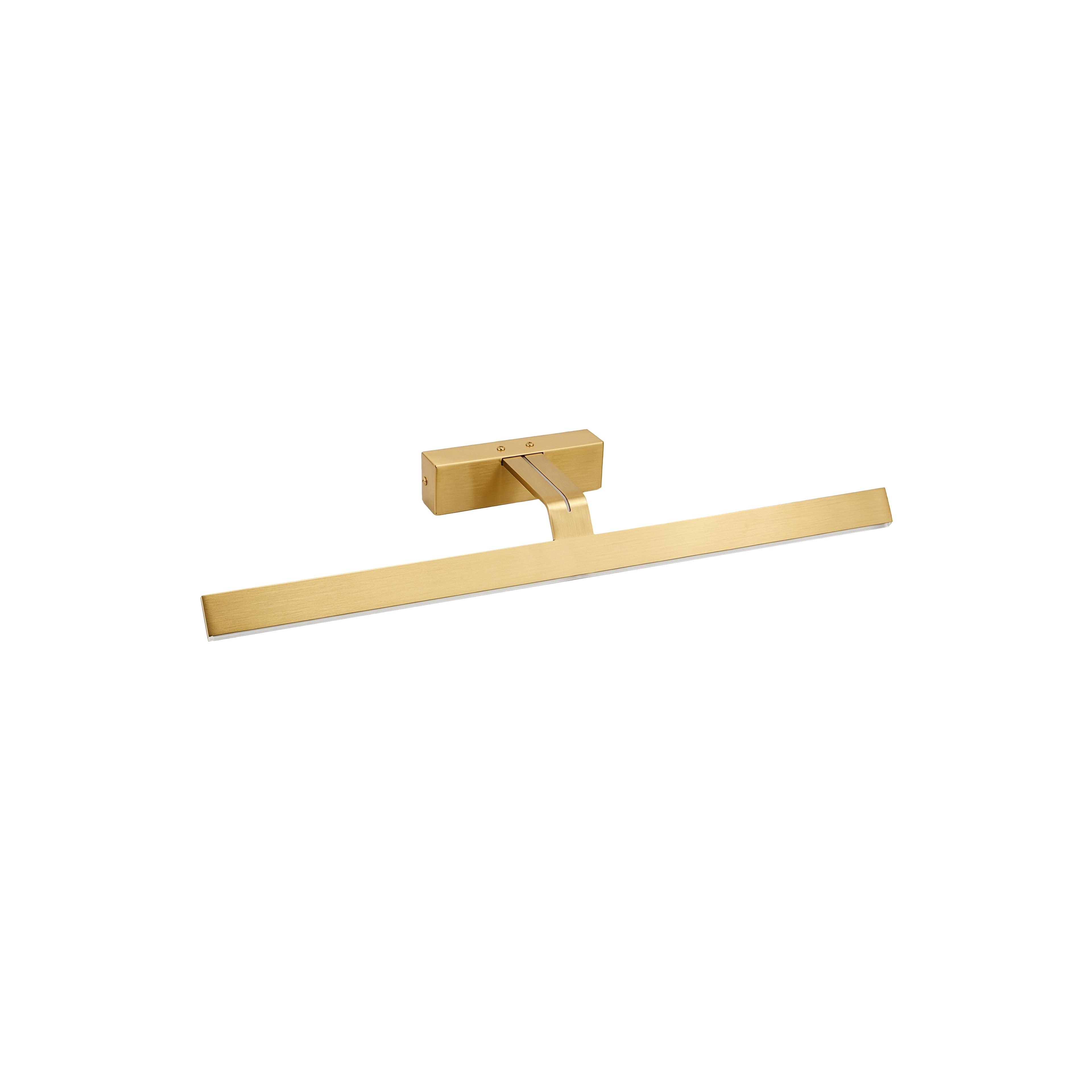 Bad LED-Wandleuchte SWE009-1W 73cm BRUSH GOLD
