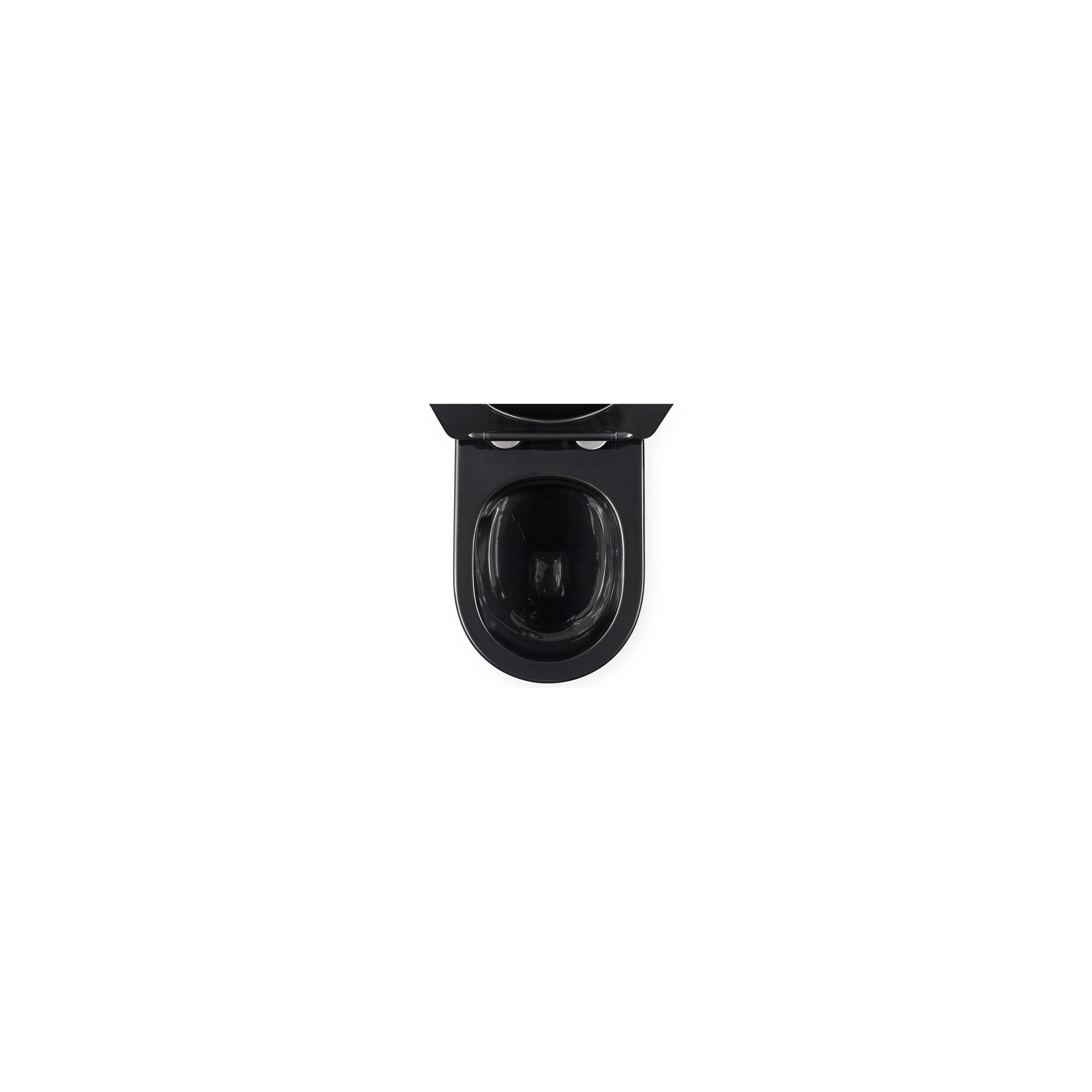 Toilet bowl Rea Carlo Mini Tornado Black Gold Egde