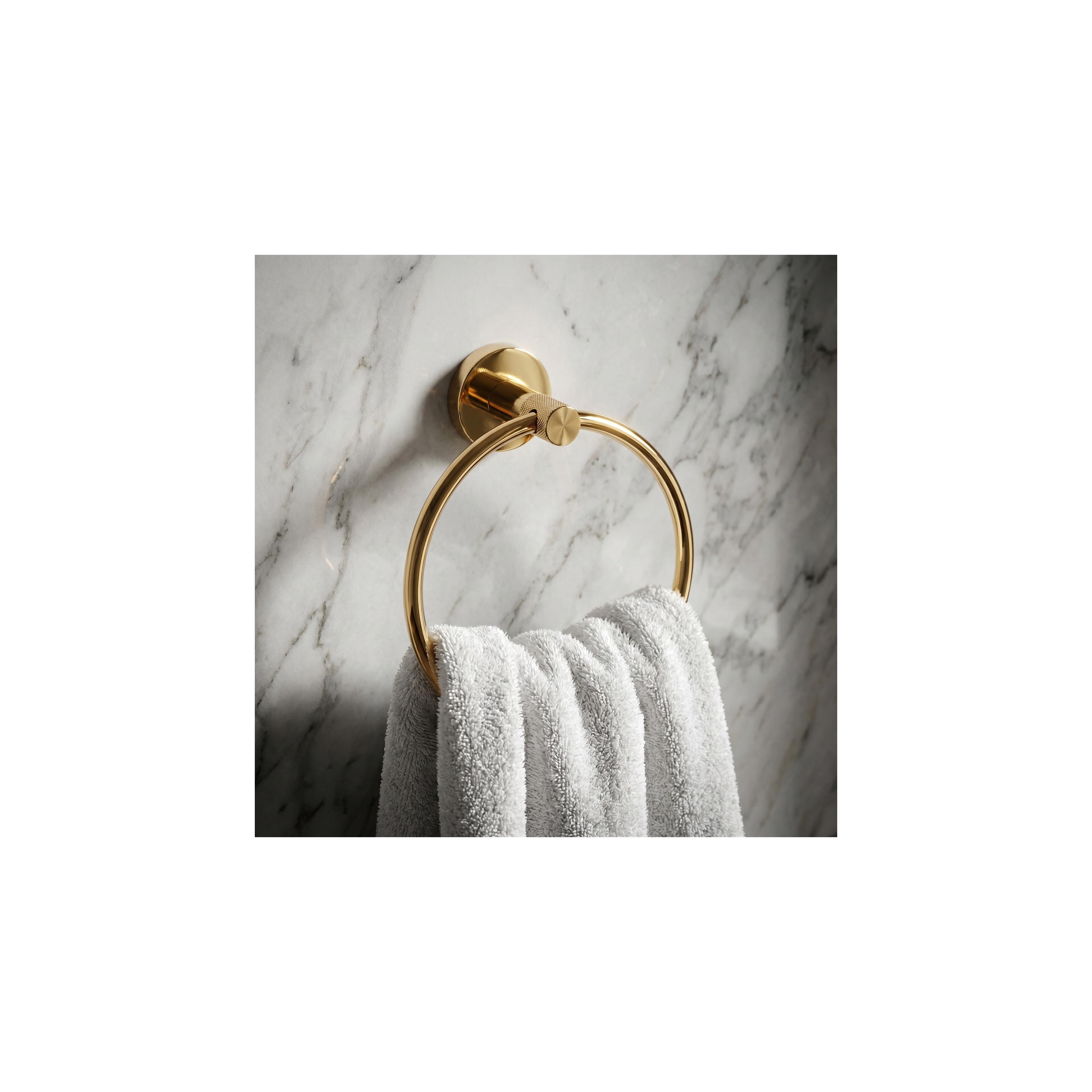 Handtuchhalter Ring 6610 Modern Gold