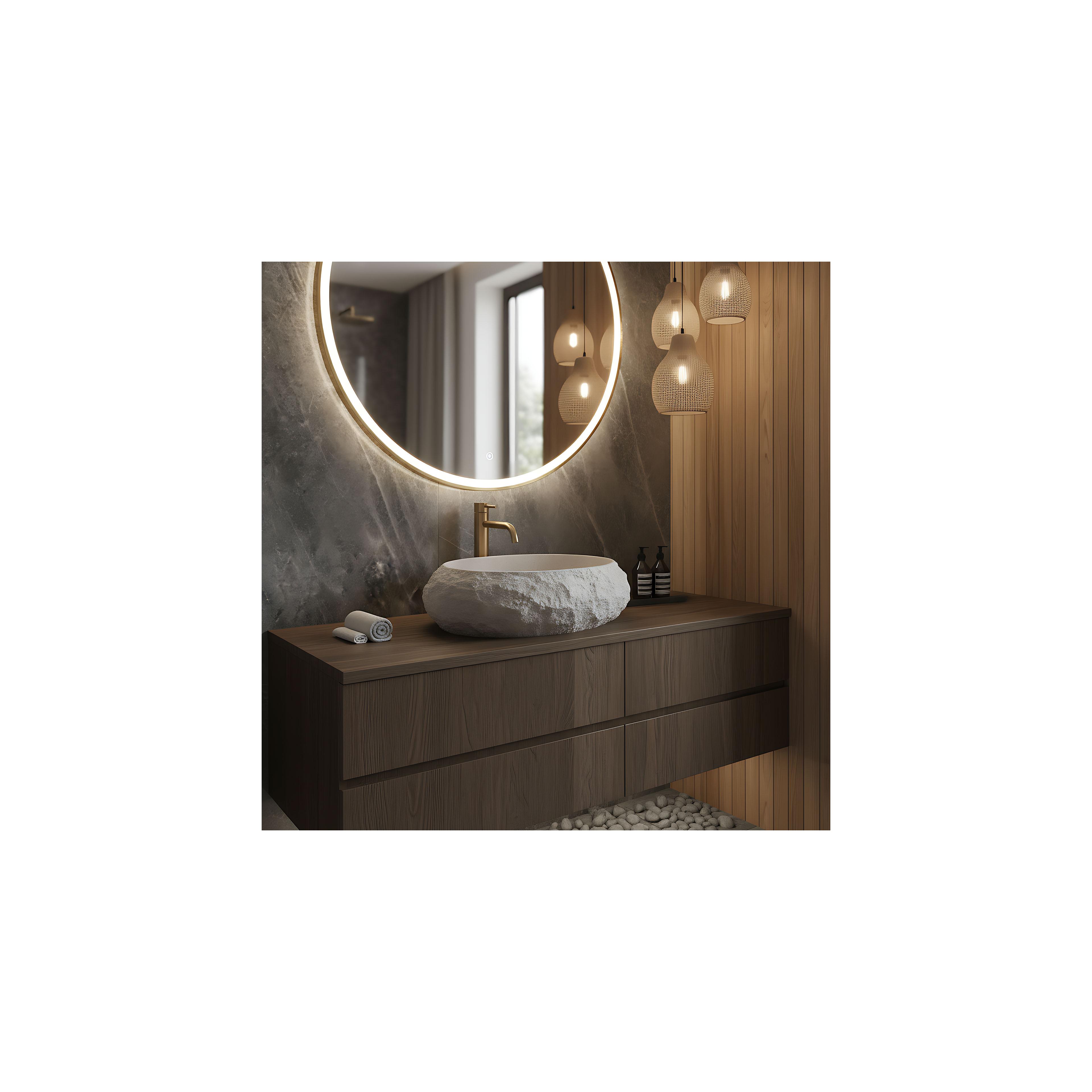 Aufsatzwaschbecken Rea Mika Beige