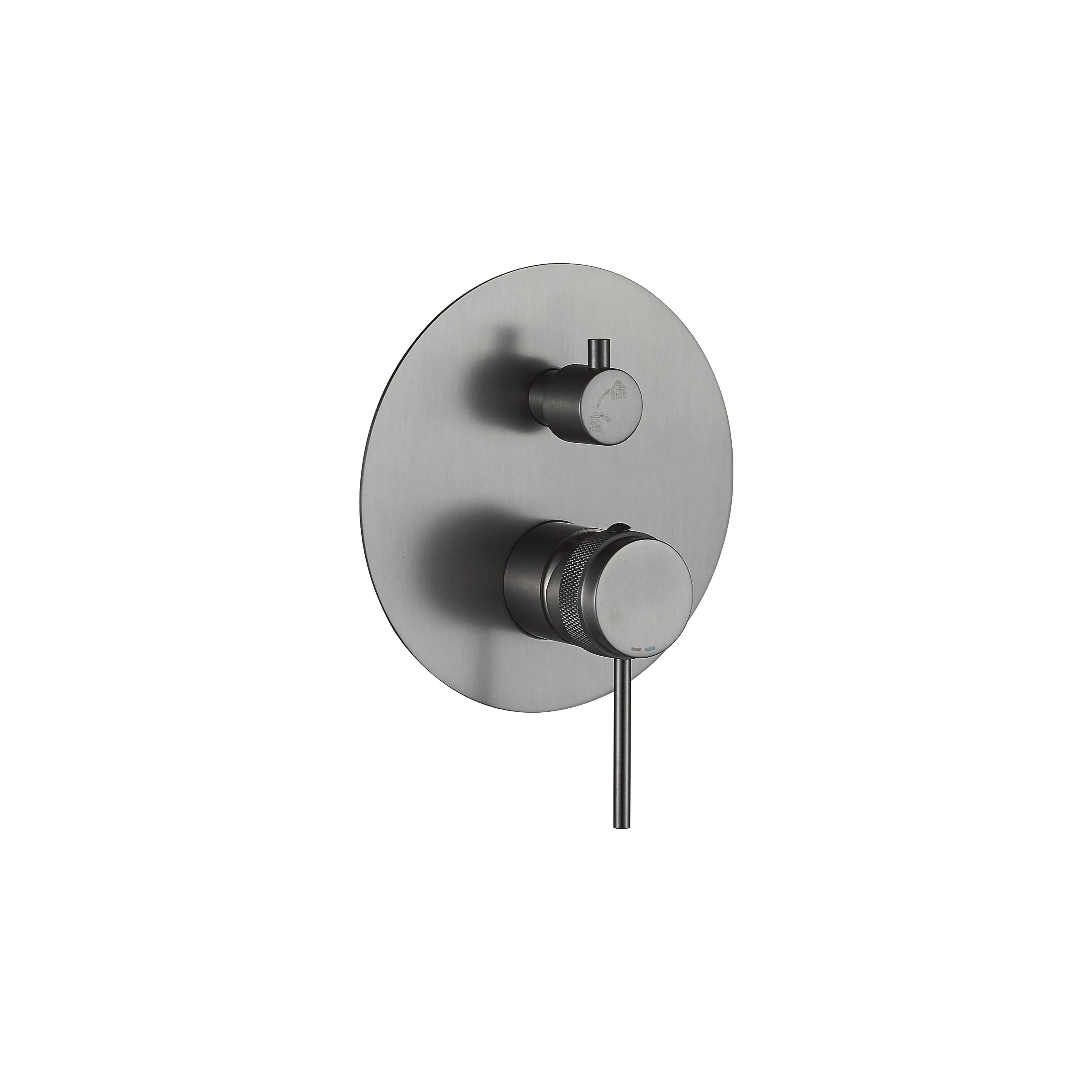 Unterputz Duschset Rea Lungo Grip Gun Grey + BOX