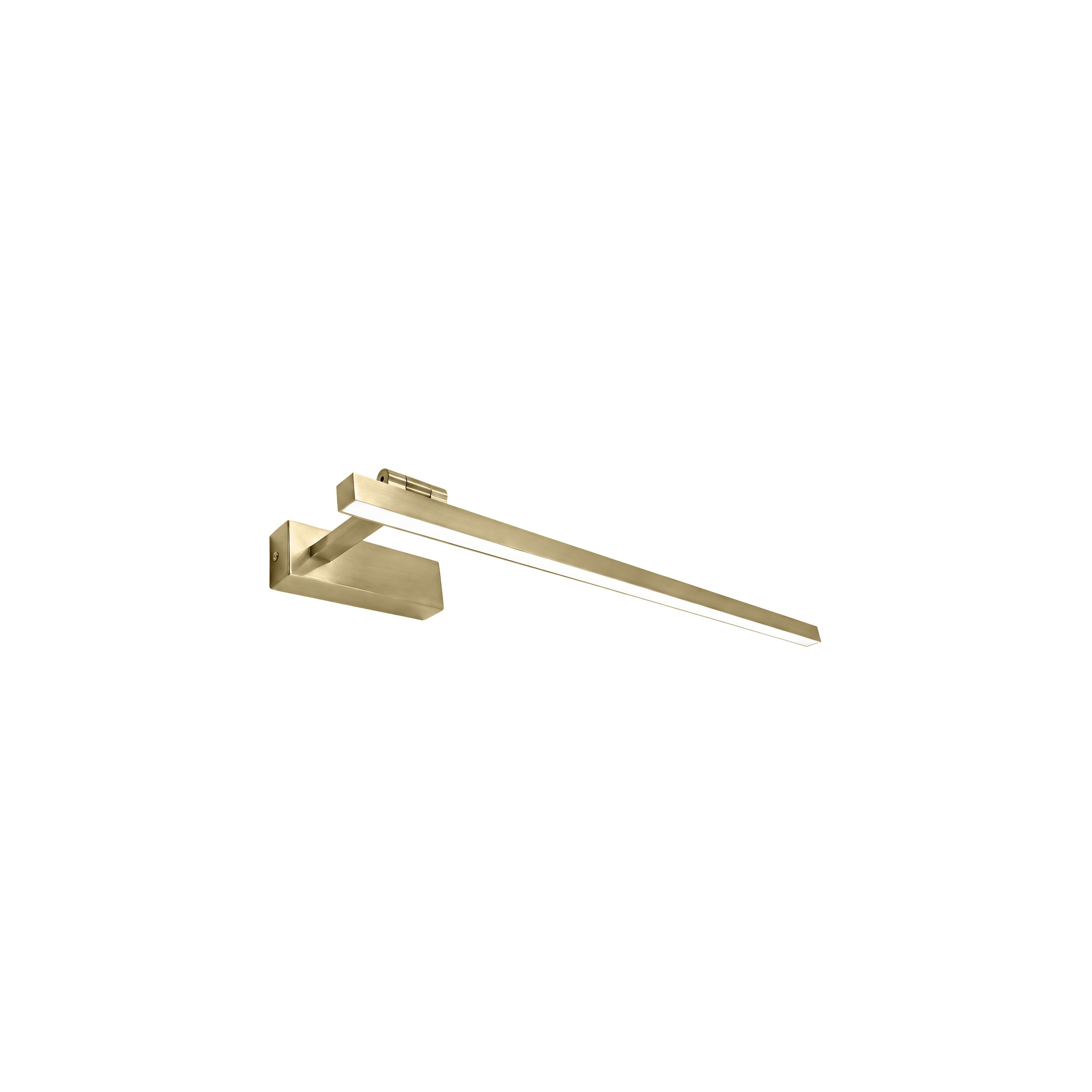 Bad LED-Wandleuchte SWE032-1W 60cm BRUSH GOLD