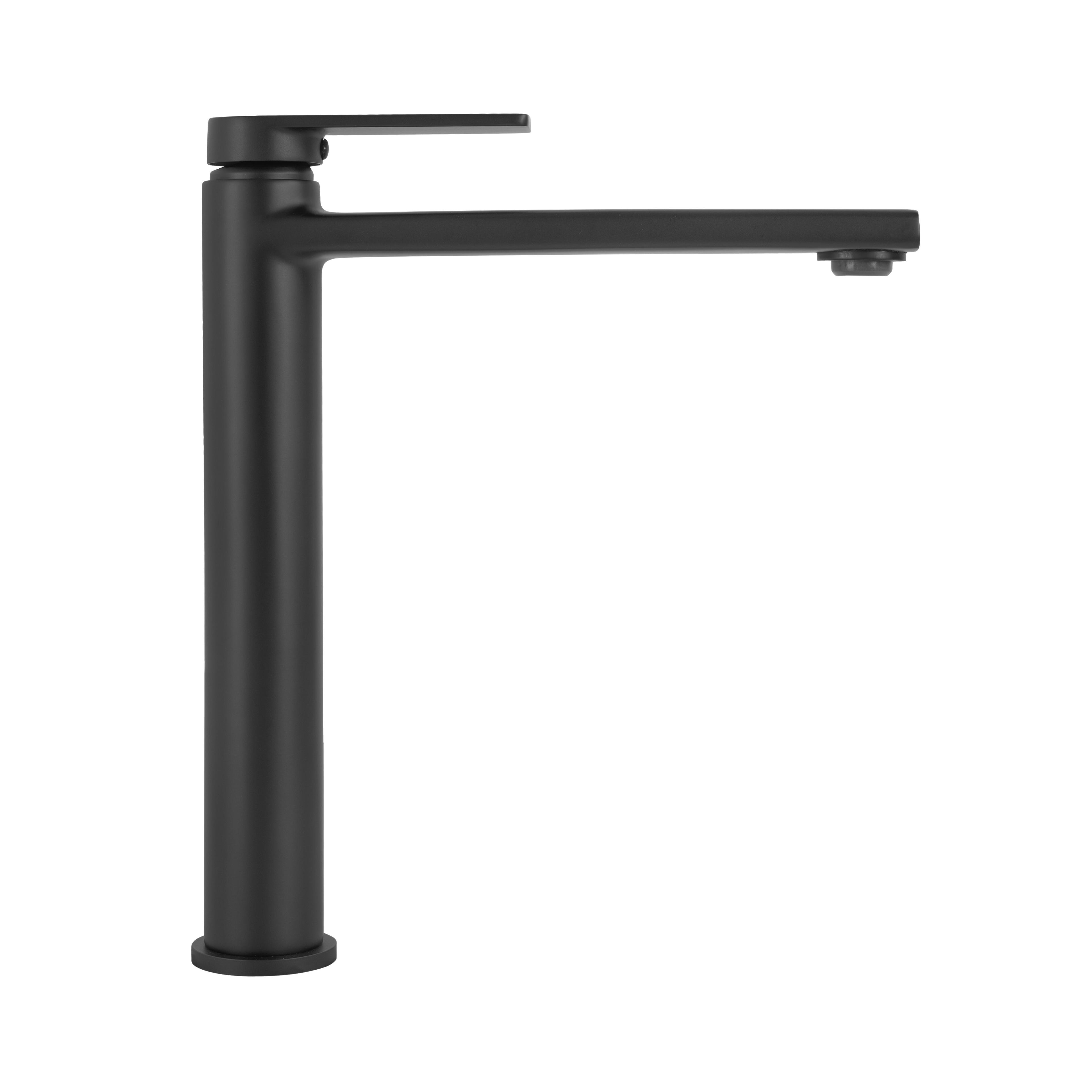 Waschbeckenarmatur Rea Verso BLACK Matt High