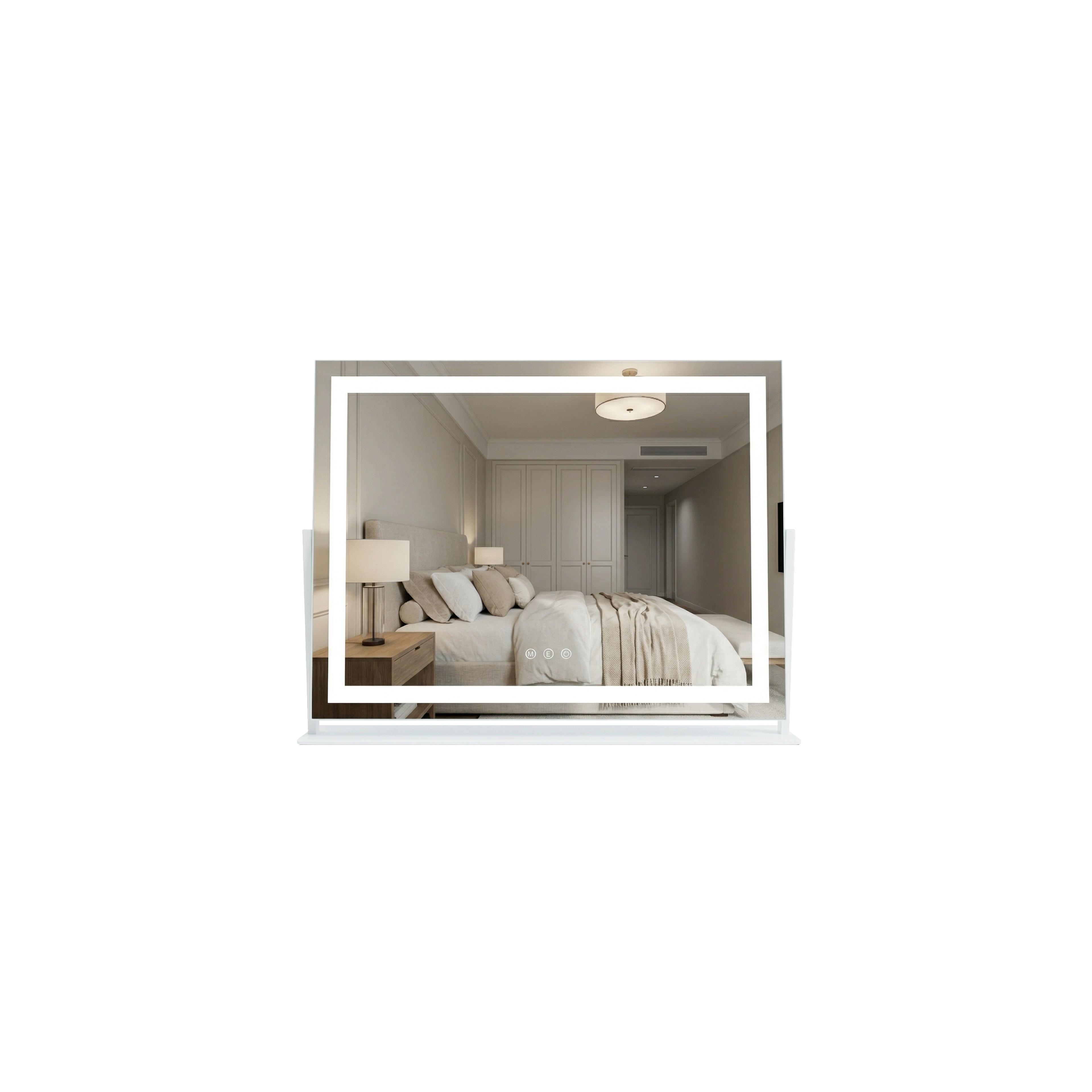 Spiegel LED STUDIO White 58x45