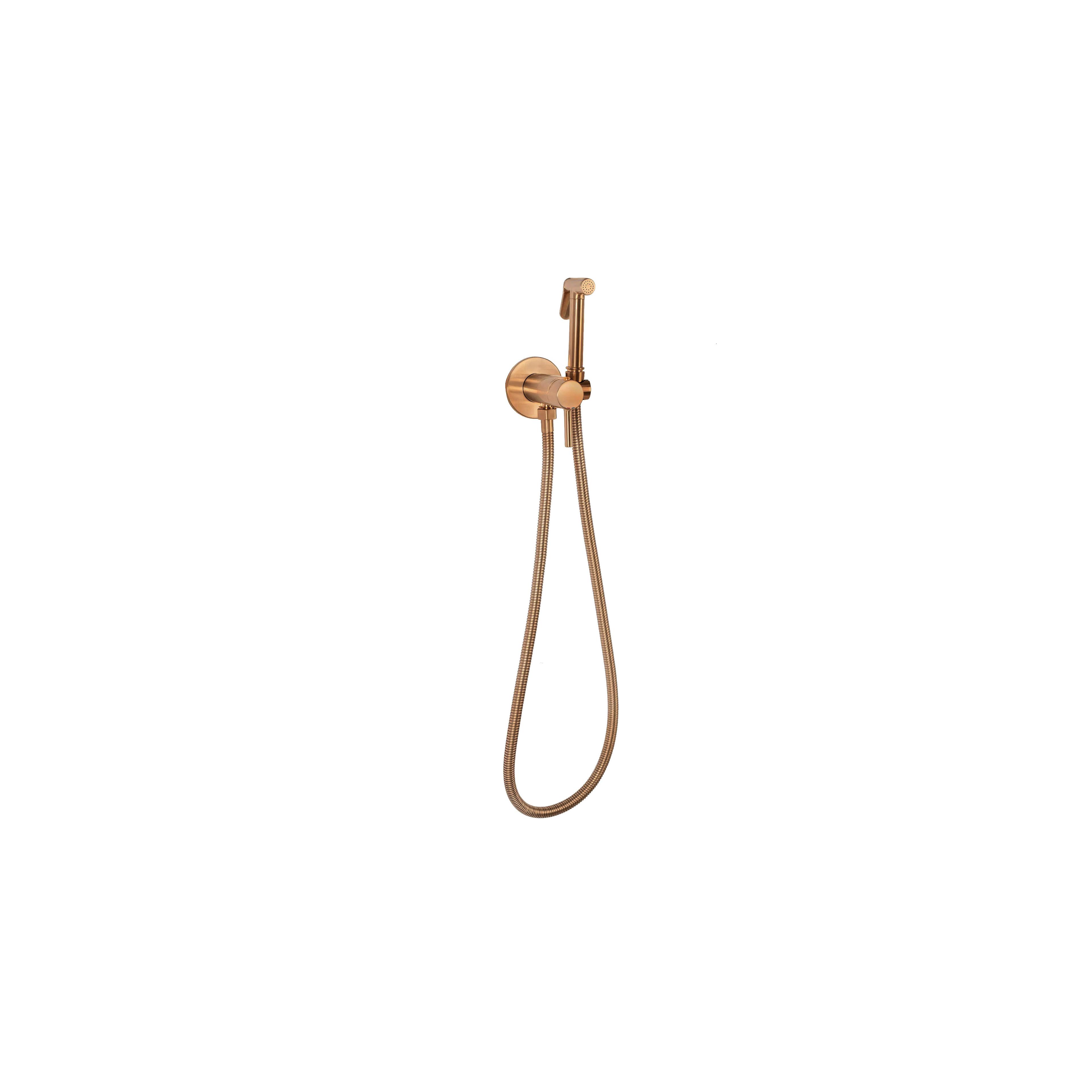 Bidetarmatur  Lungo Loop Copper Brush