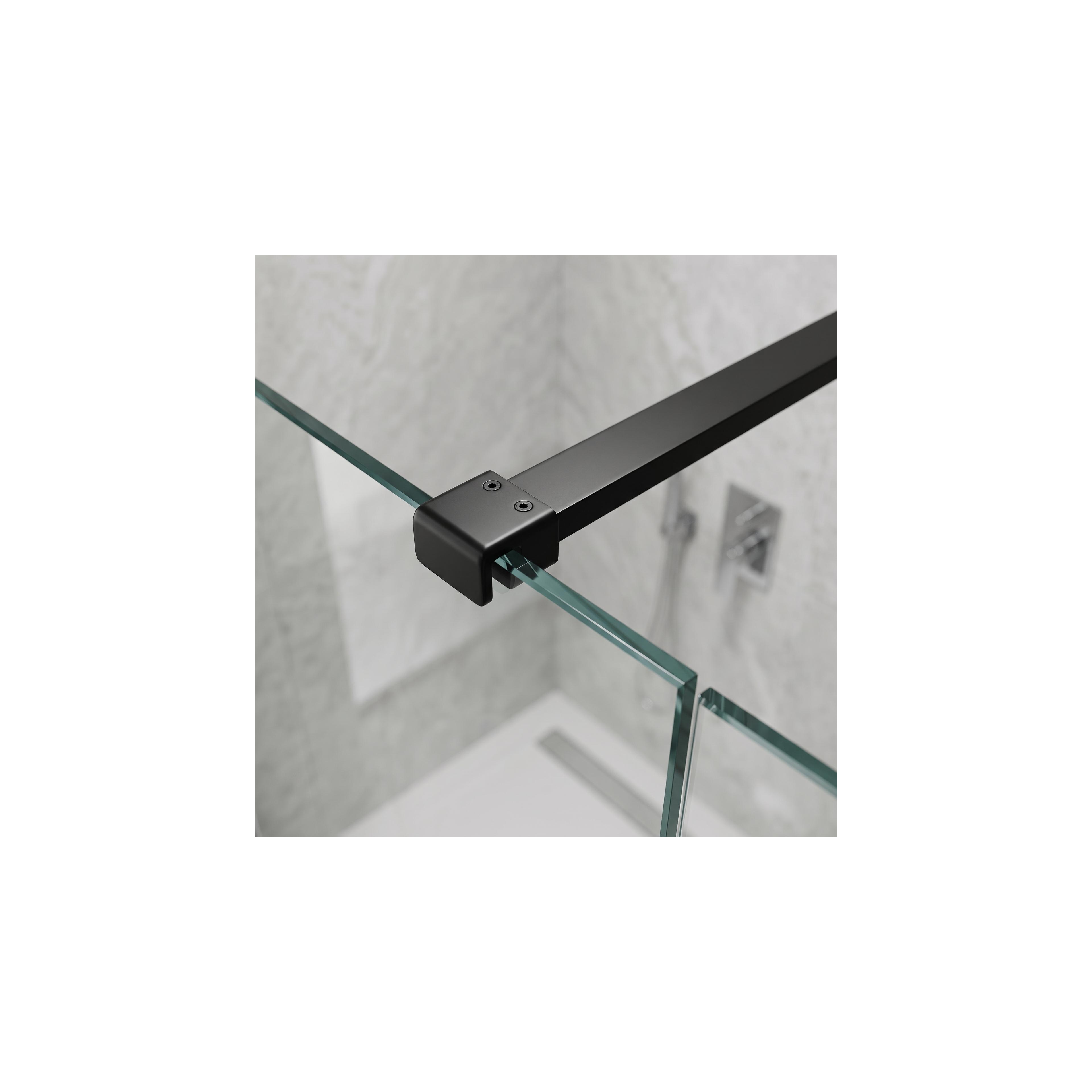 Stabilisierungsstange für Duschwand 150 cm Rea Black