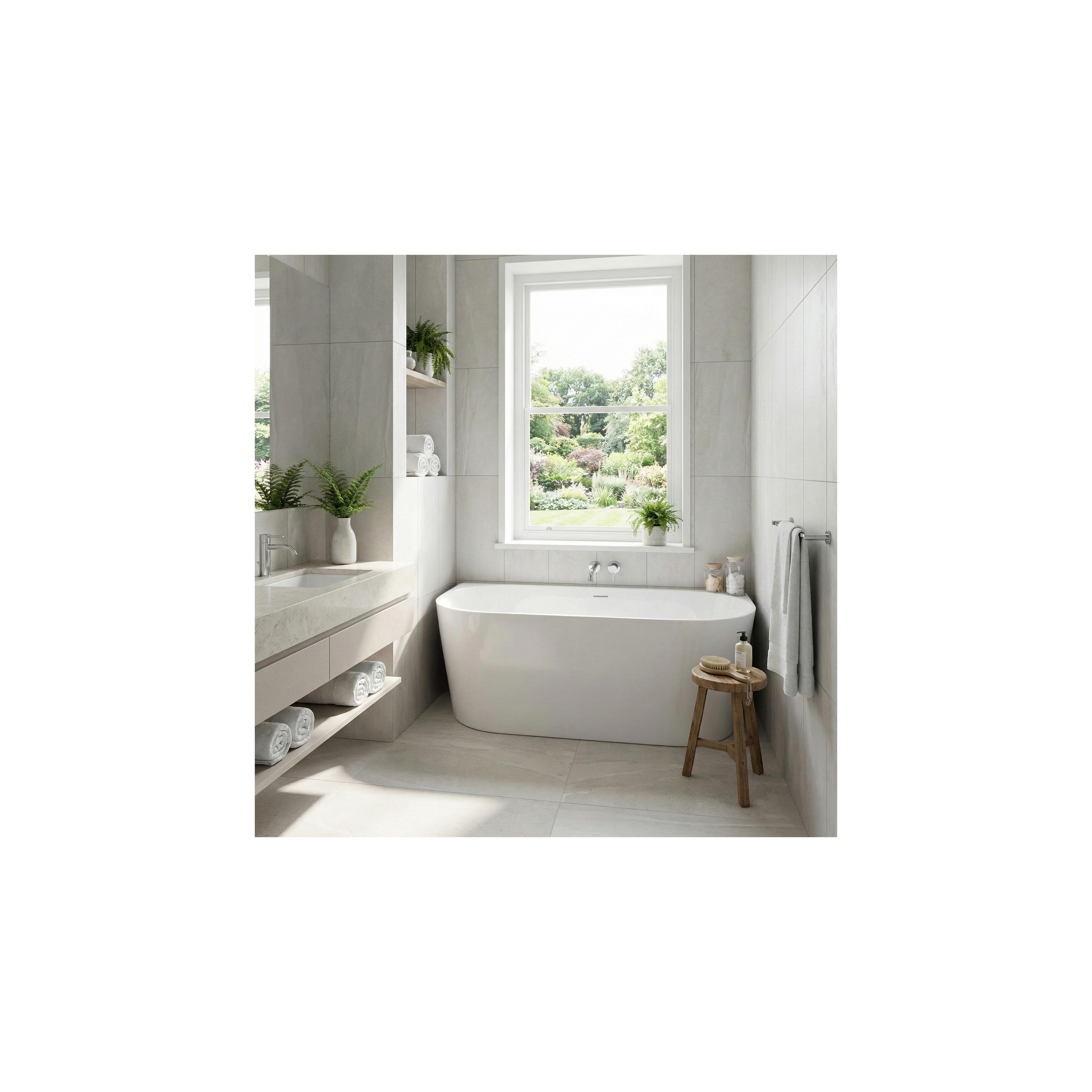 Väggbadkar CAPRI SLIM 150 cm