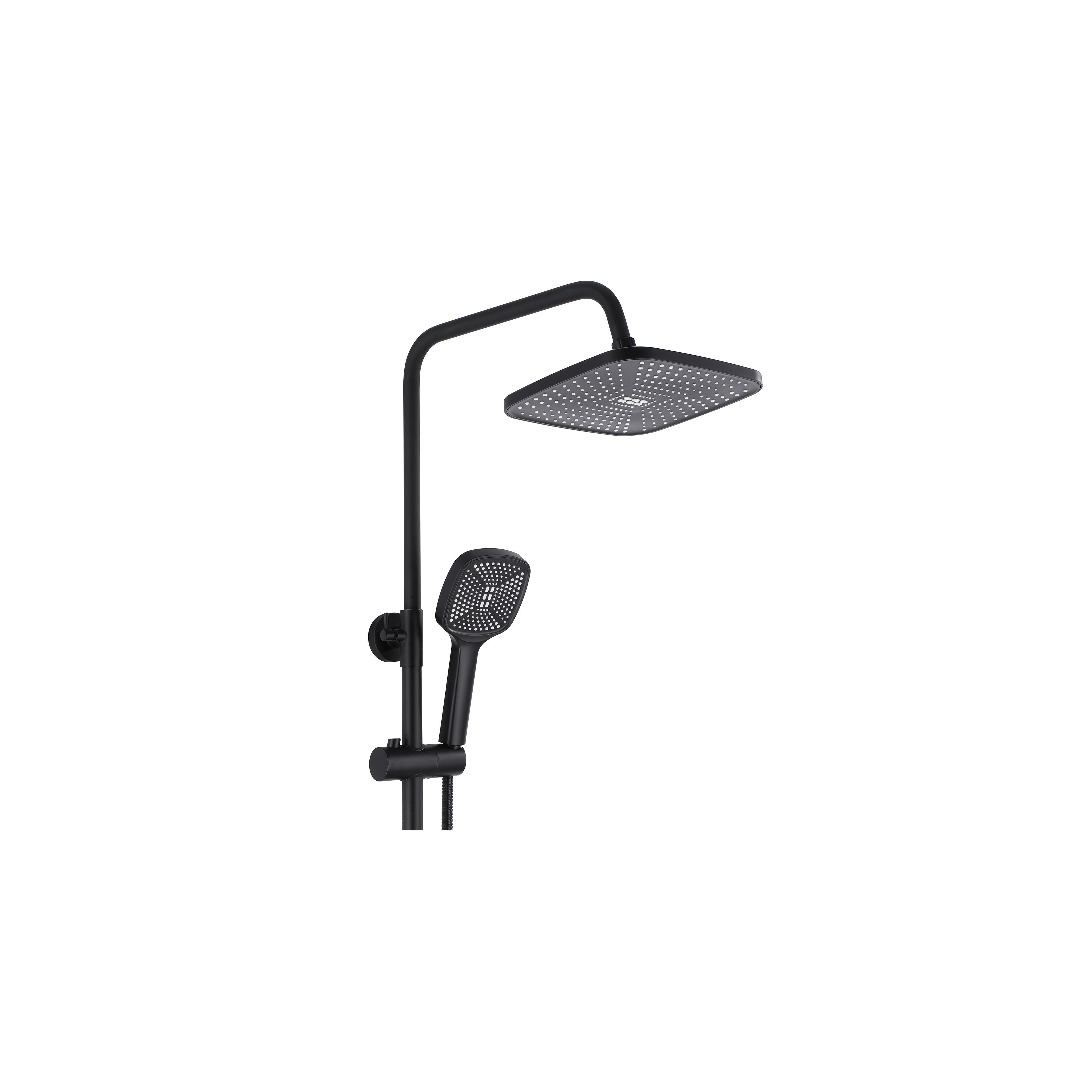 Shower set REA ARGUS BLACK MATT