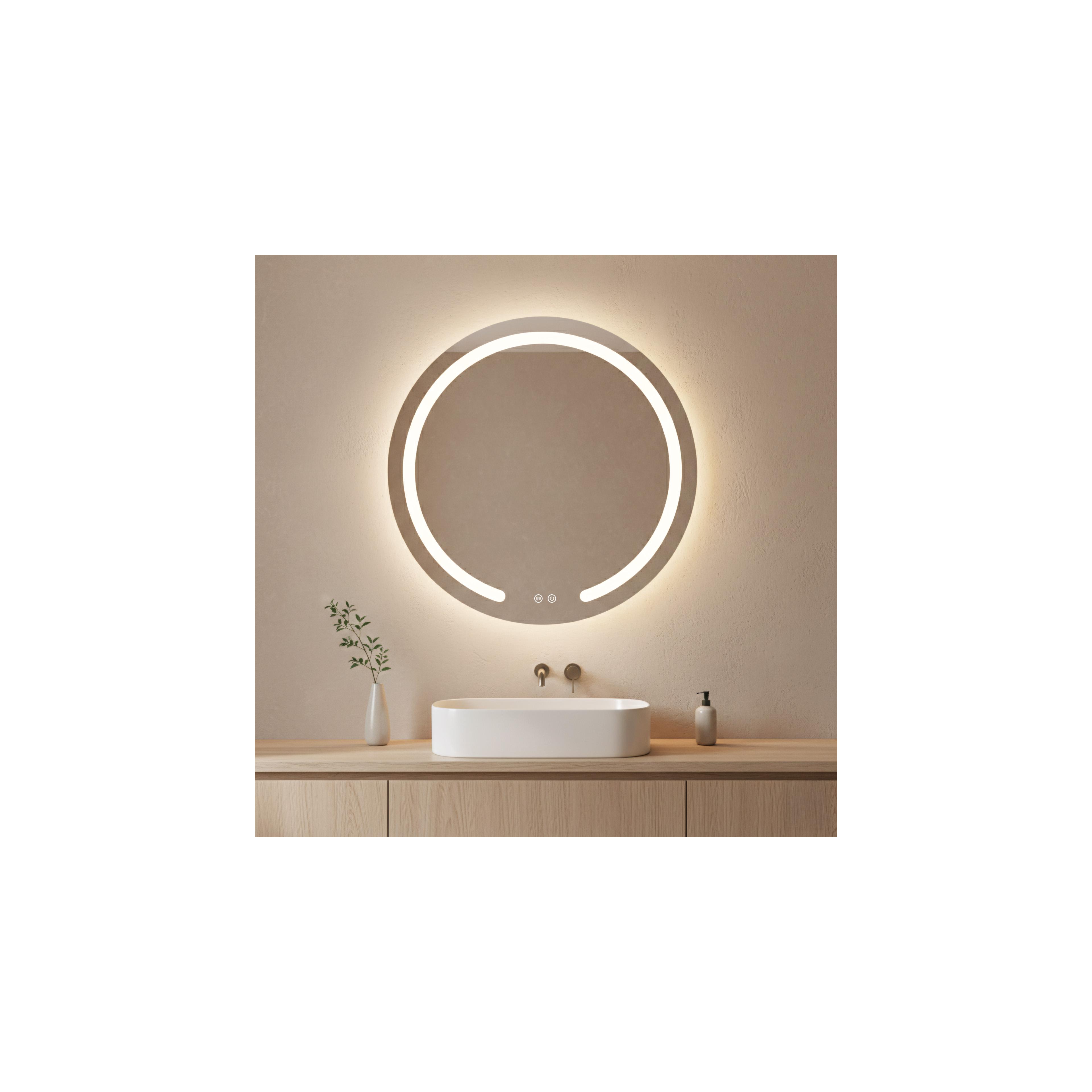 Spiegel LED 80cm Modern