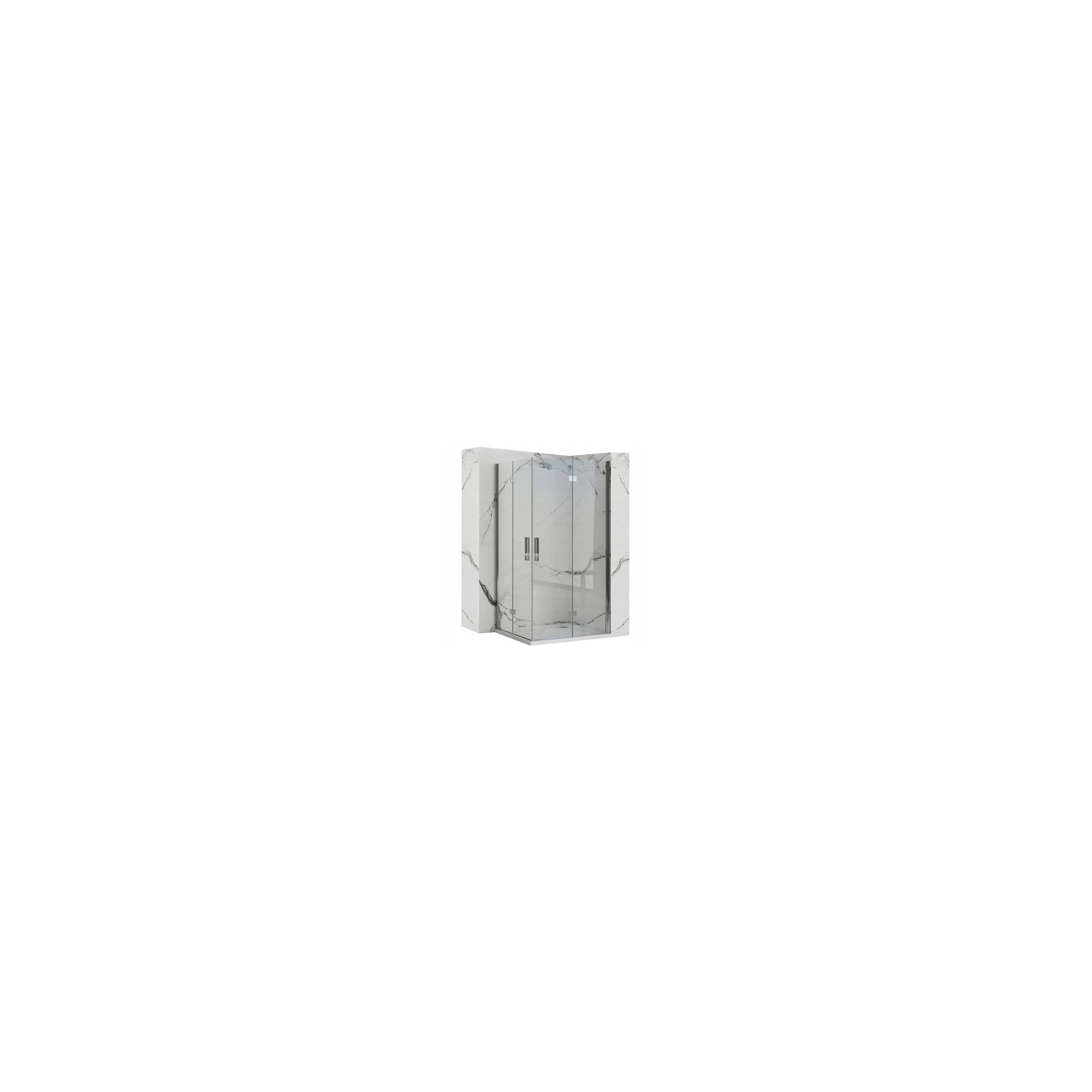 Tuš kabina Rea Molier Chrome Double 90x100