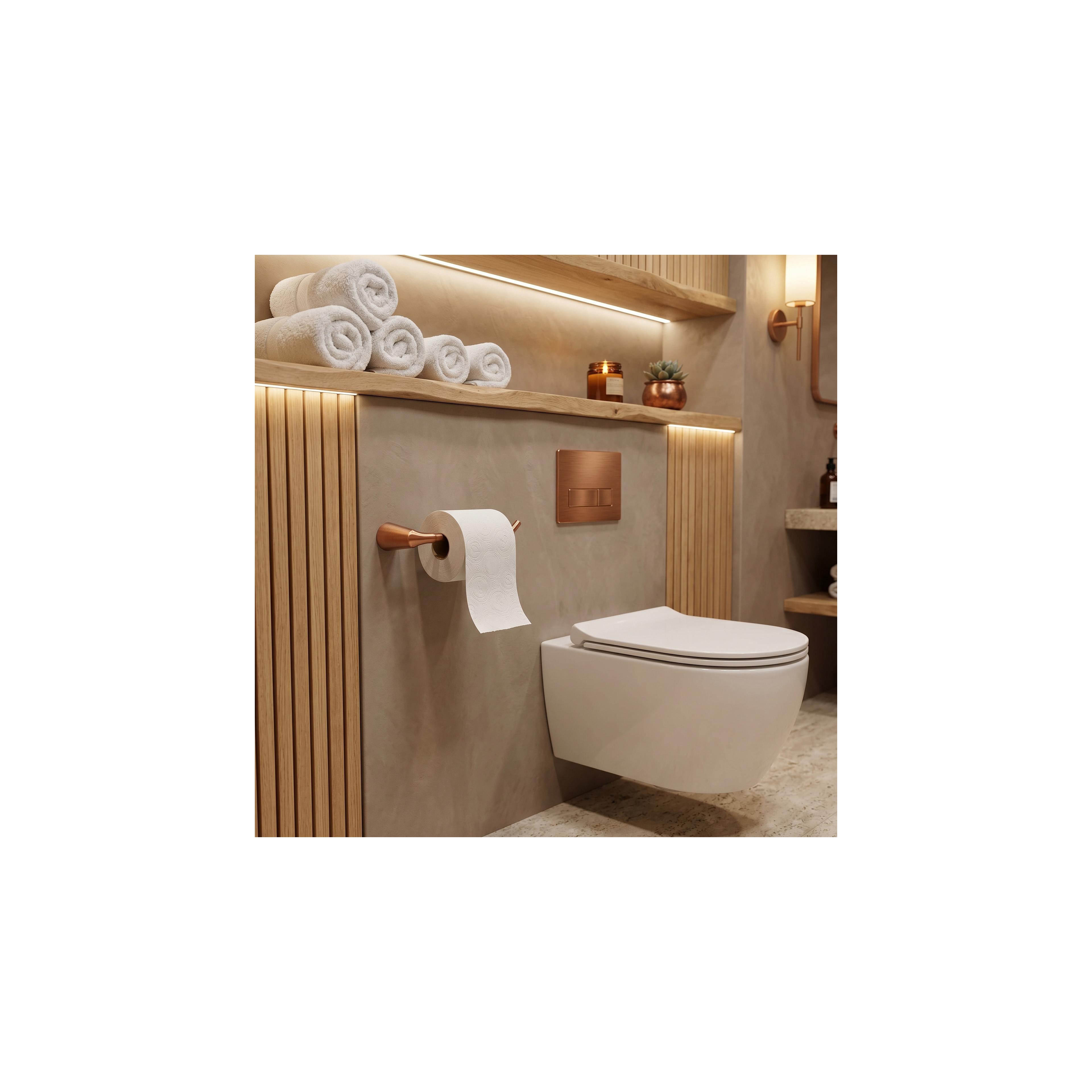Halter für Toilettenpapier 16205 VIBE Brush Gold