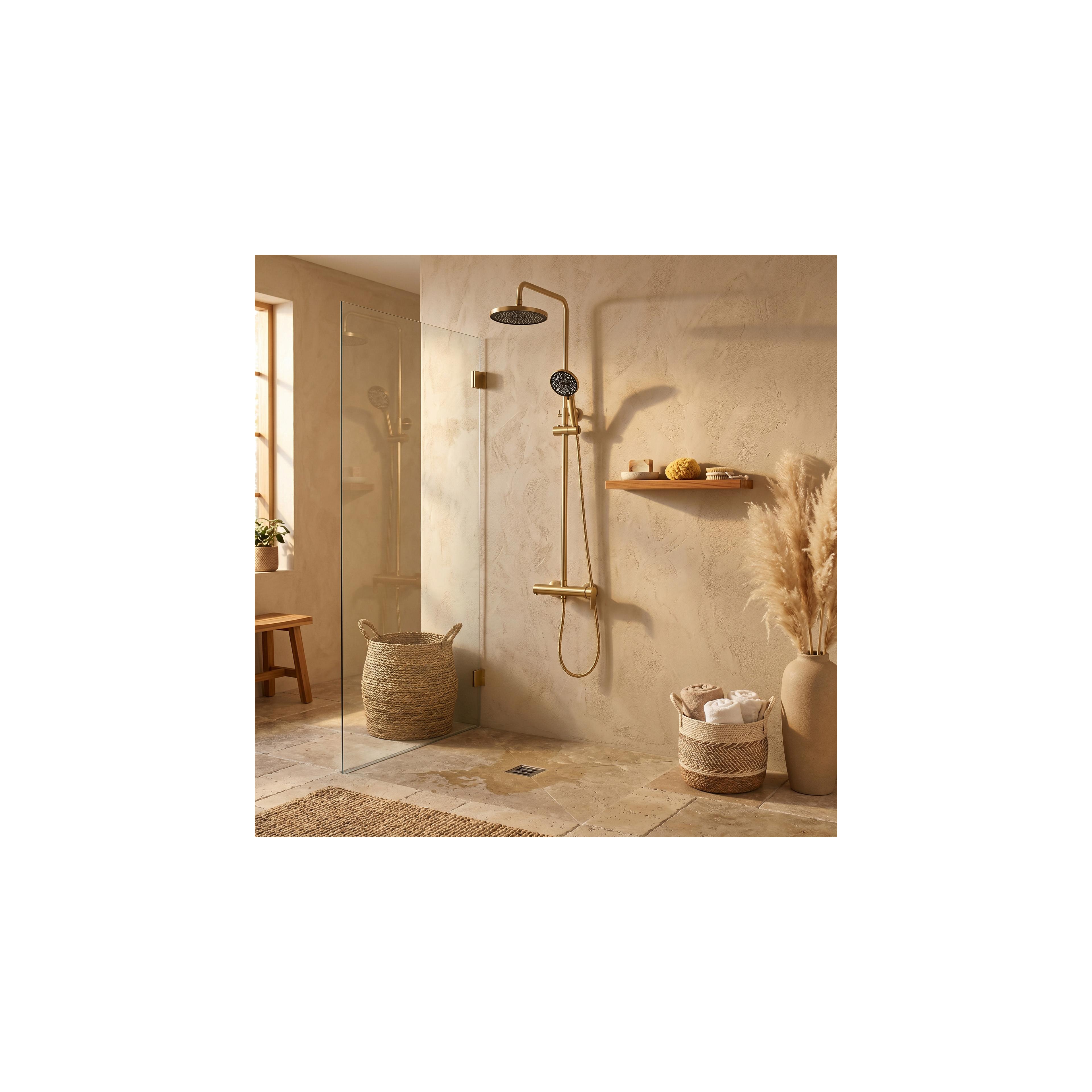 Duschgarnitur Rea Hunter Brush Gold