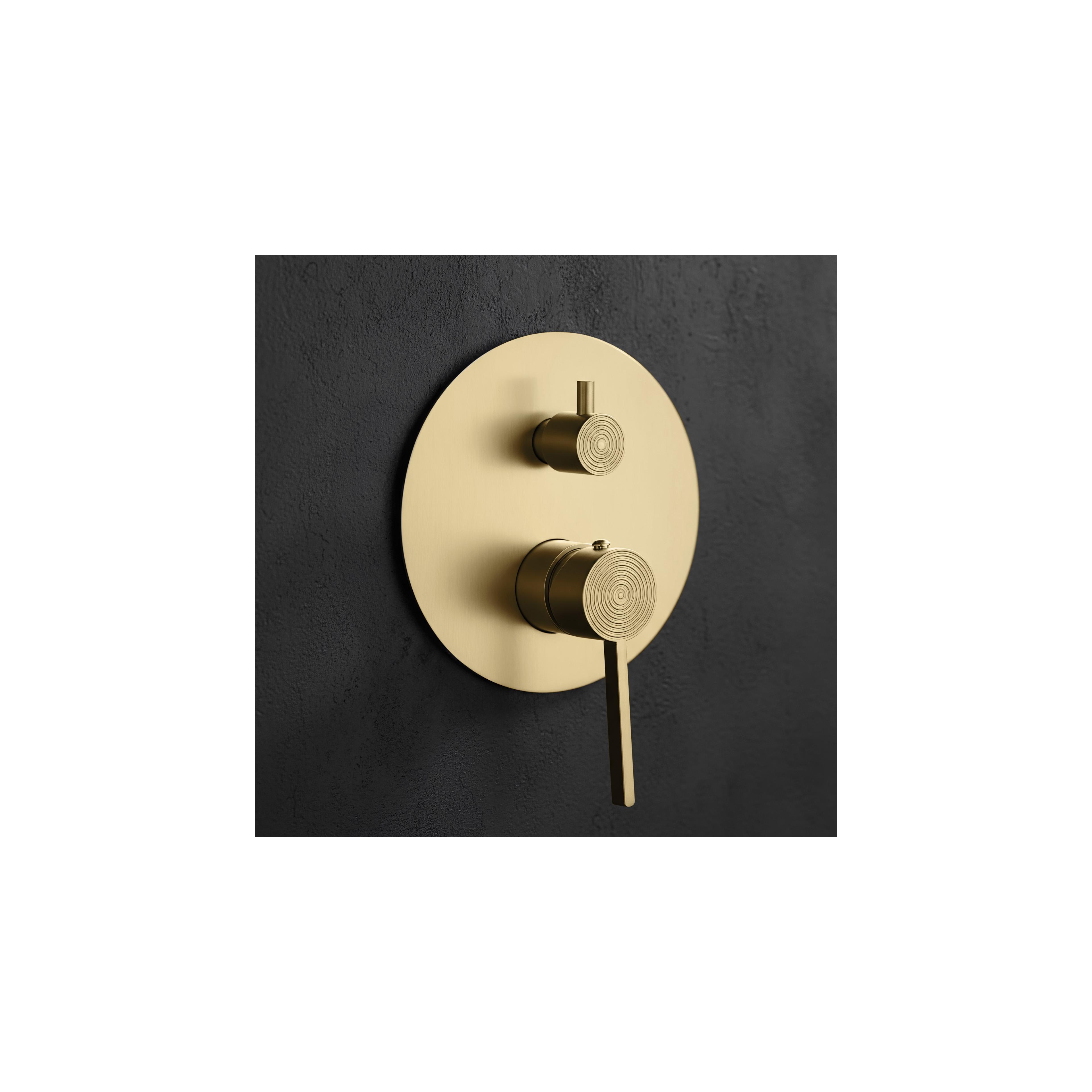 Душ система за вграждане Rea Foster Brush Gold