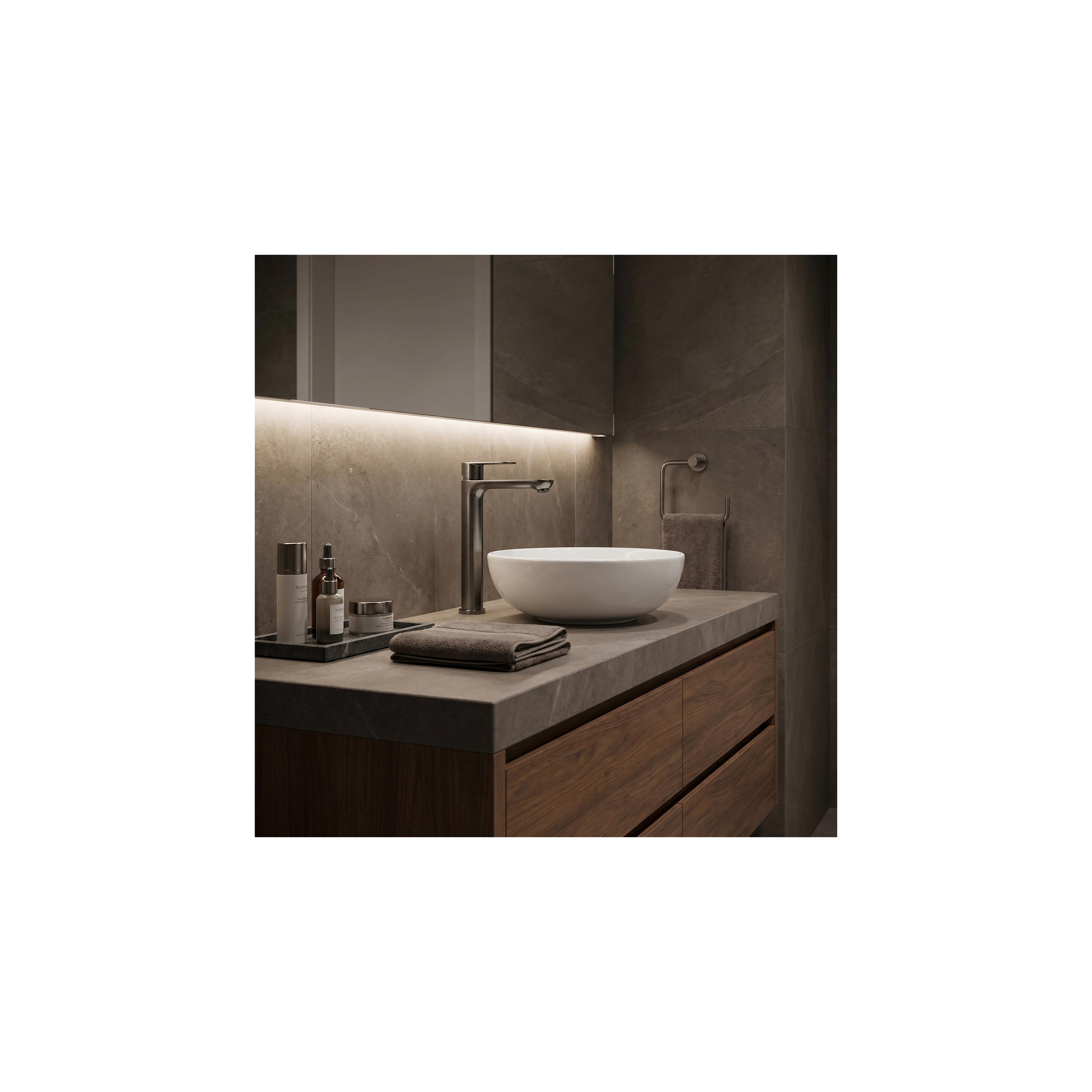 Waschbeckenarmatur Rea Logan Tytan Hoch