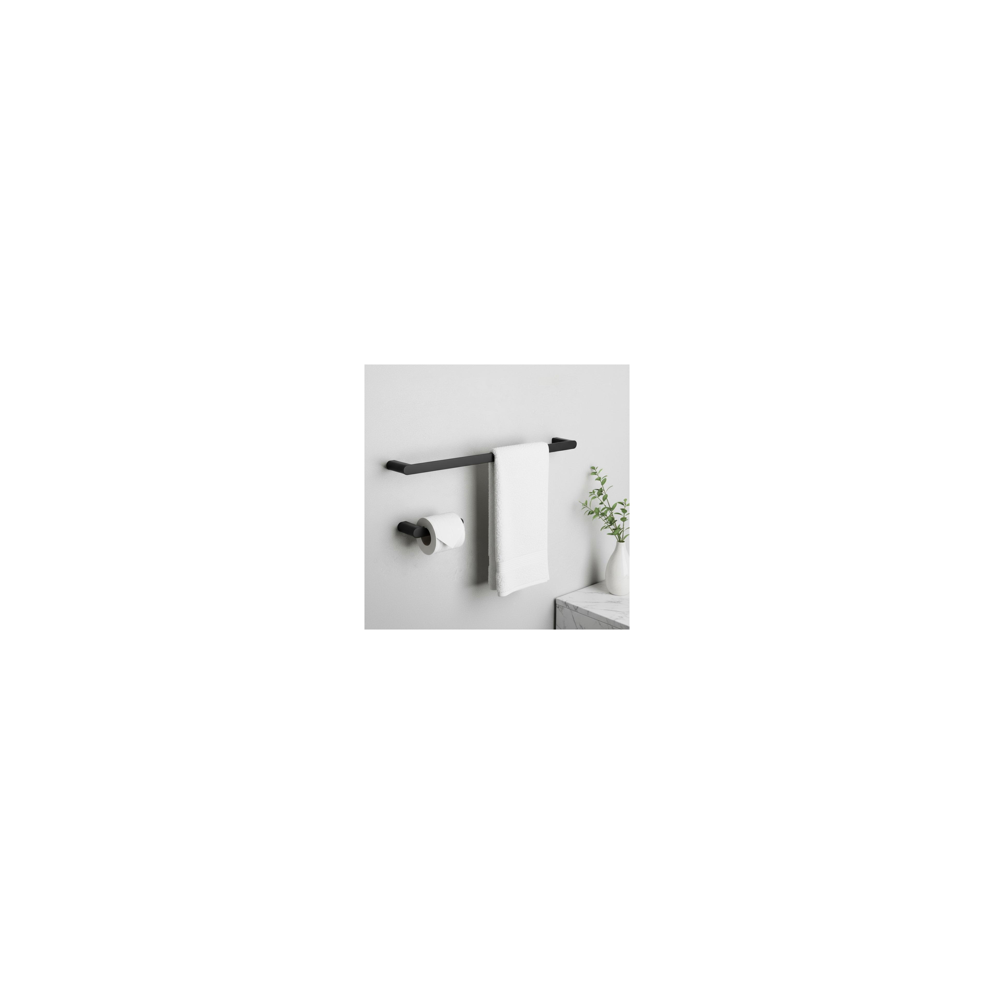 Badezimmer-Accessoire-Set Mati Black 4-teilig