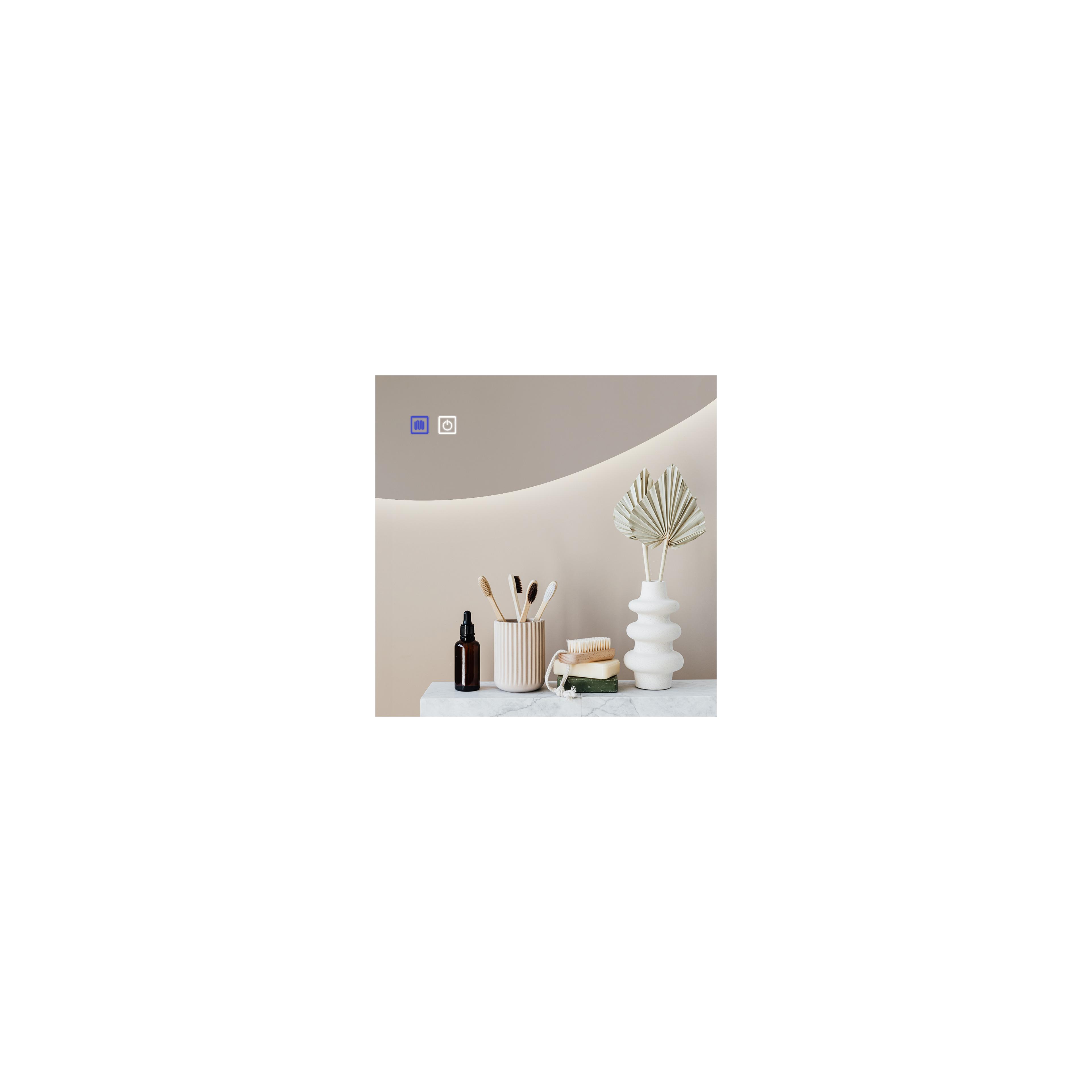 LED seinapeegel 84x63cm H142