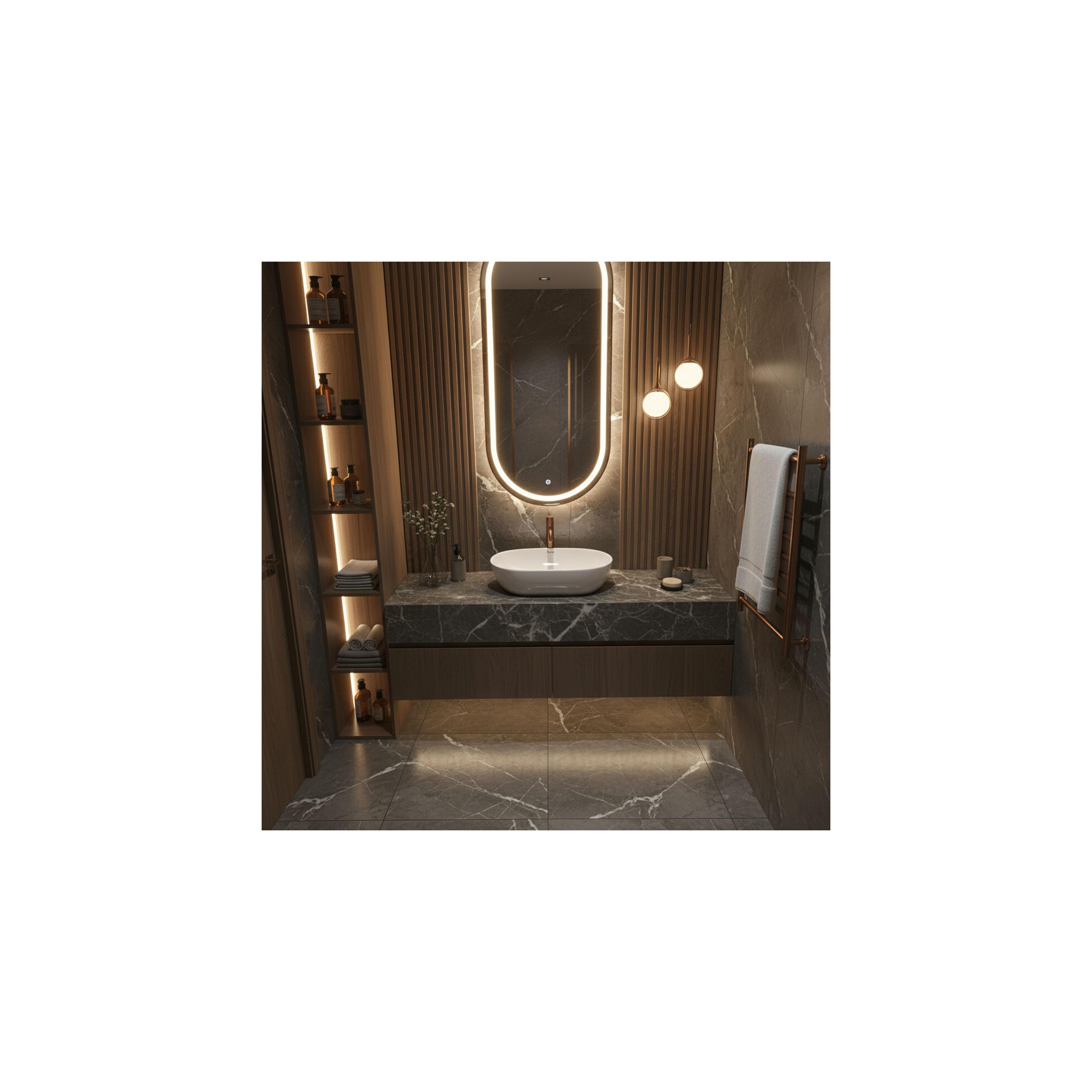Aufsatzwaschbecken Rea Amelia 52