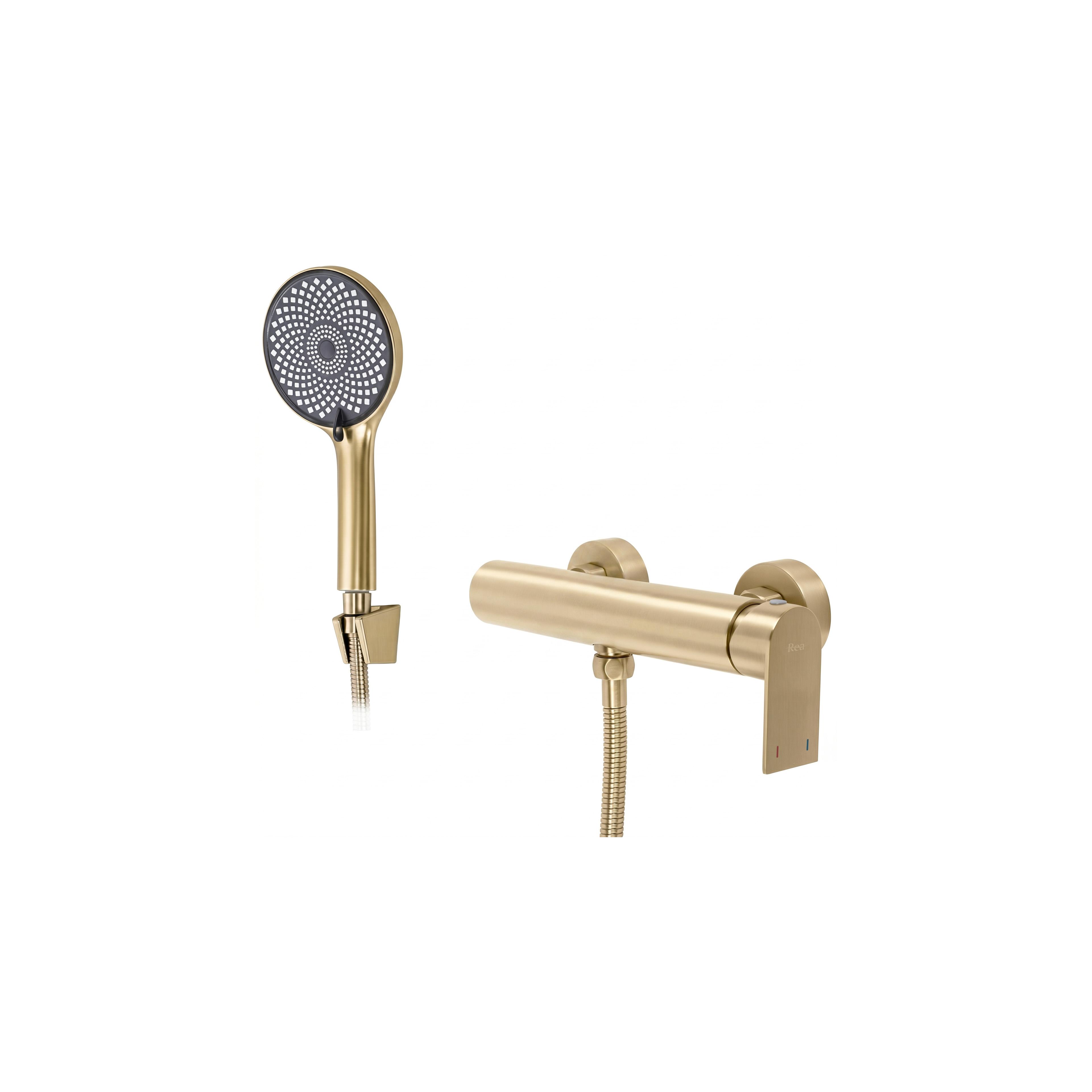 Wannenarmatur REA Hunter Brush Gold
