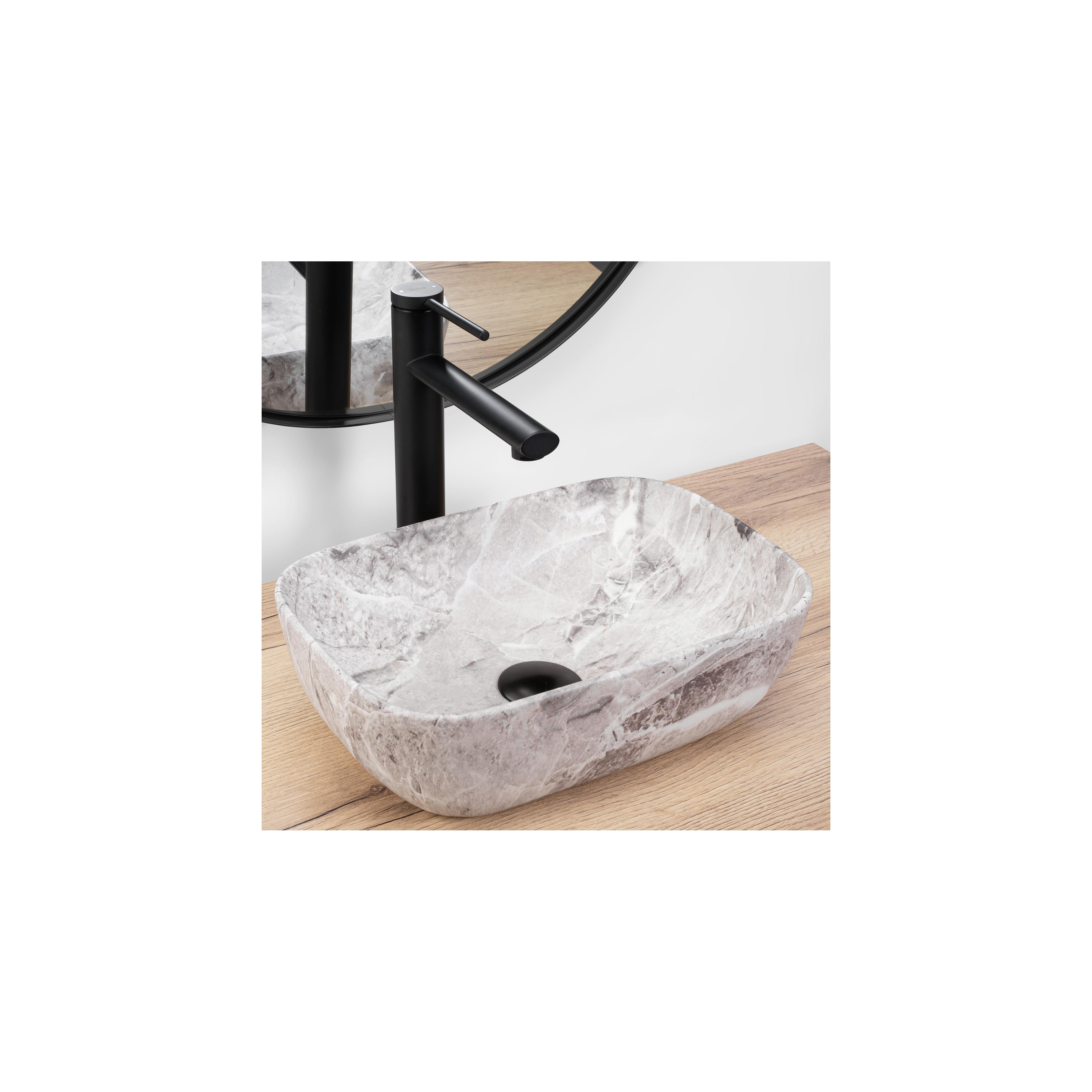 Aufsatzwaschbecken Rea Belinda mini stone matt