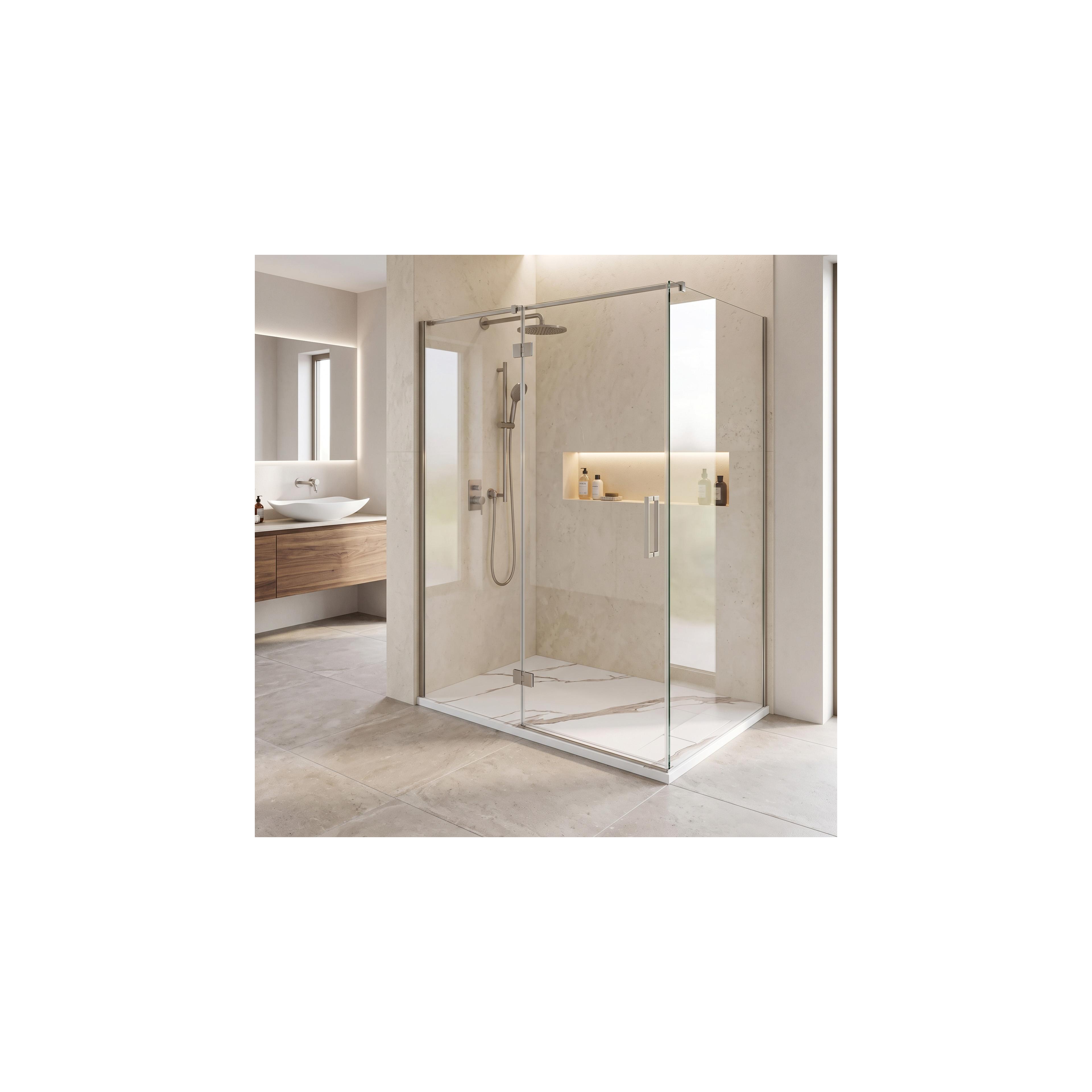 Duschkar Bazalt CARRARA WHITE 80x100