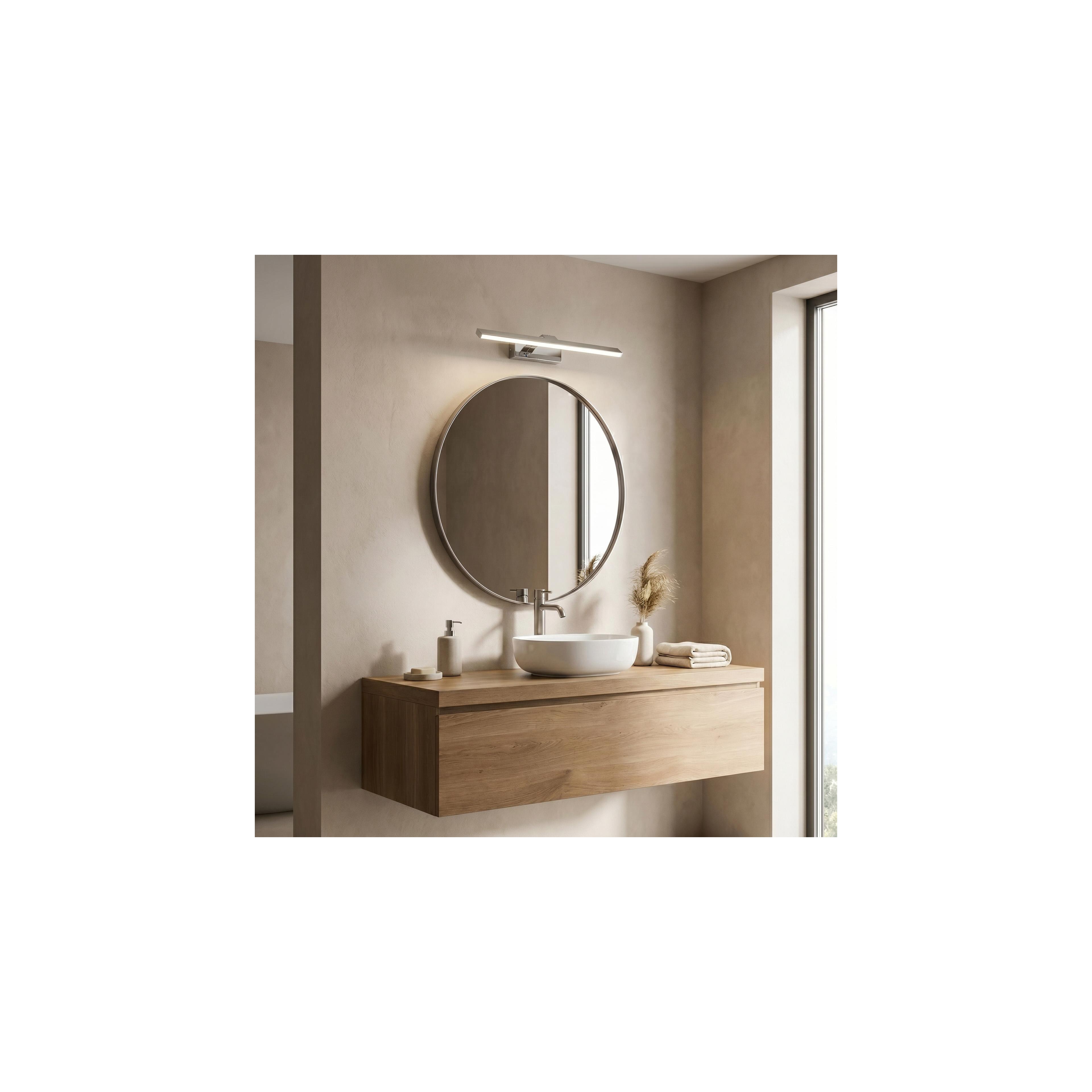 Bad LED-Wandleuchte SWE002-1W 58cm CHROME