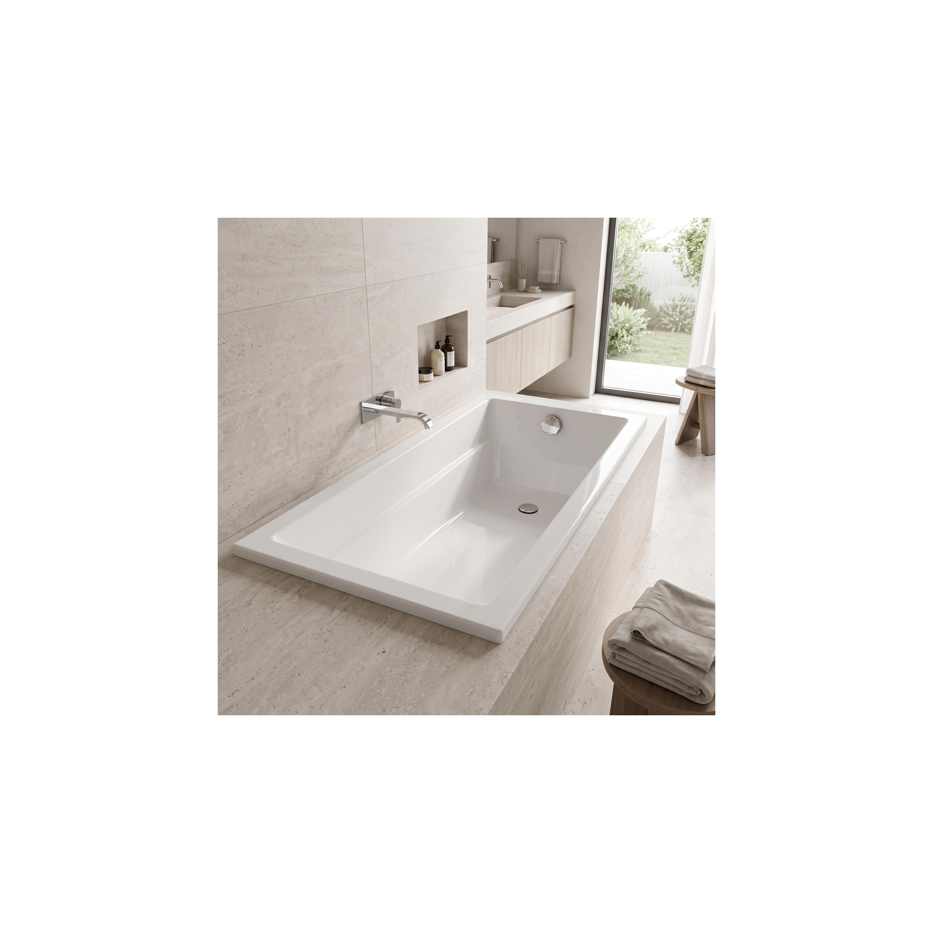 Inbyggt akrylbadkar Rea Catania 160
