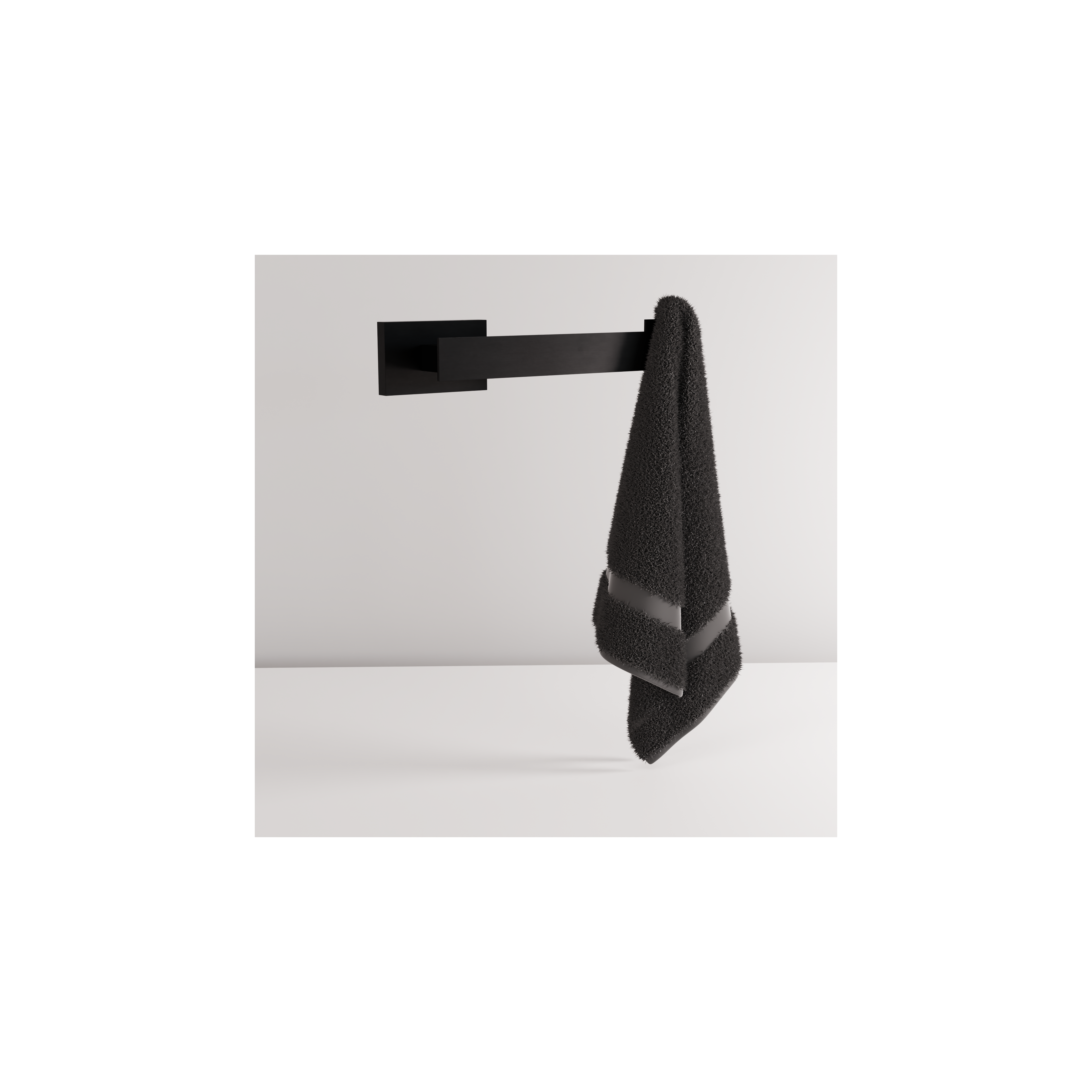 Kupaonska viješalica 209 OSTE Black