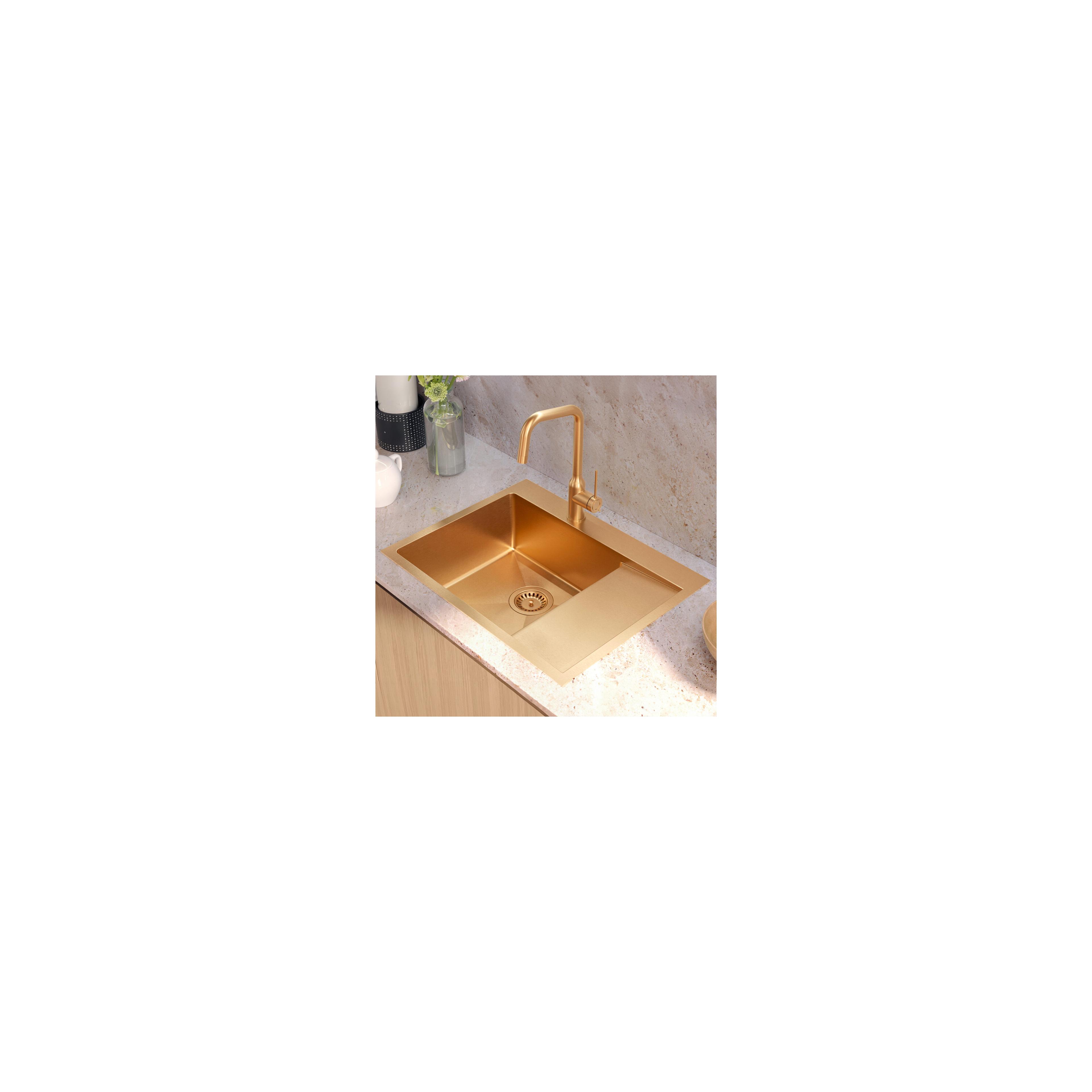 Стальная мойка для кухни RUSSEL 116 Copper