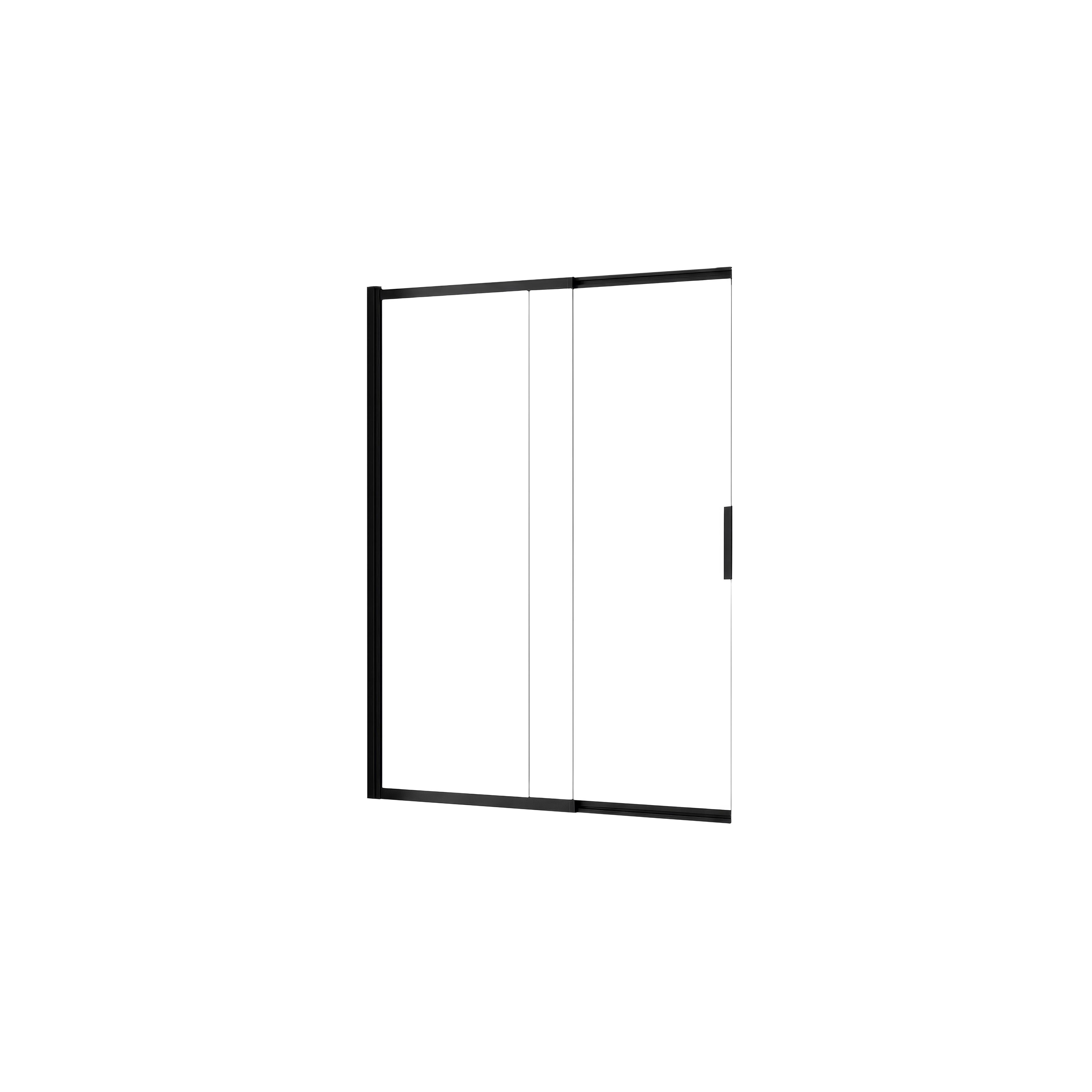 Pare-baignoire coulissant REA Dario Black 100