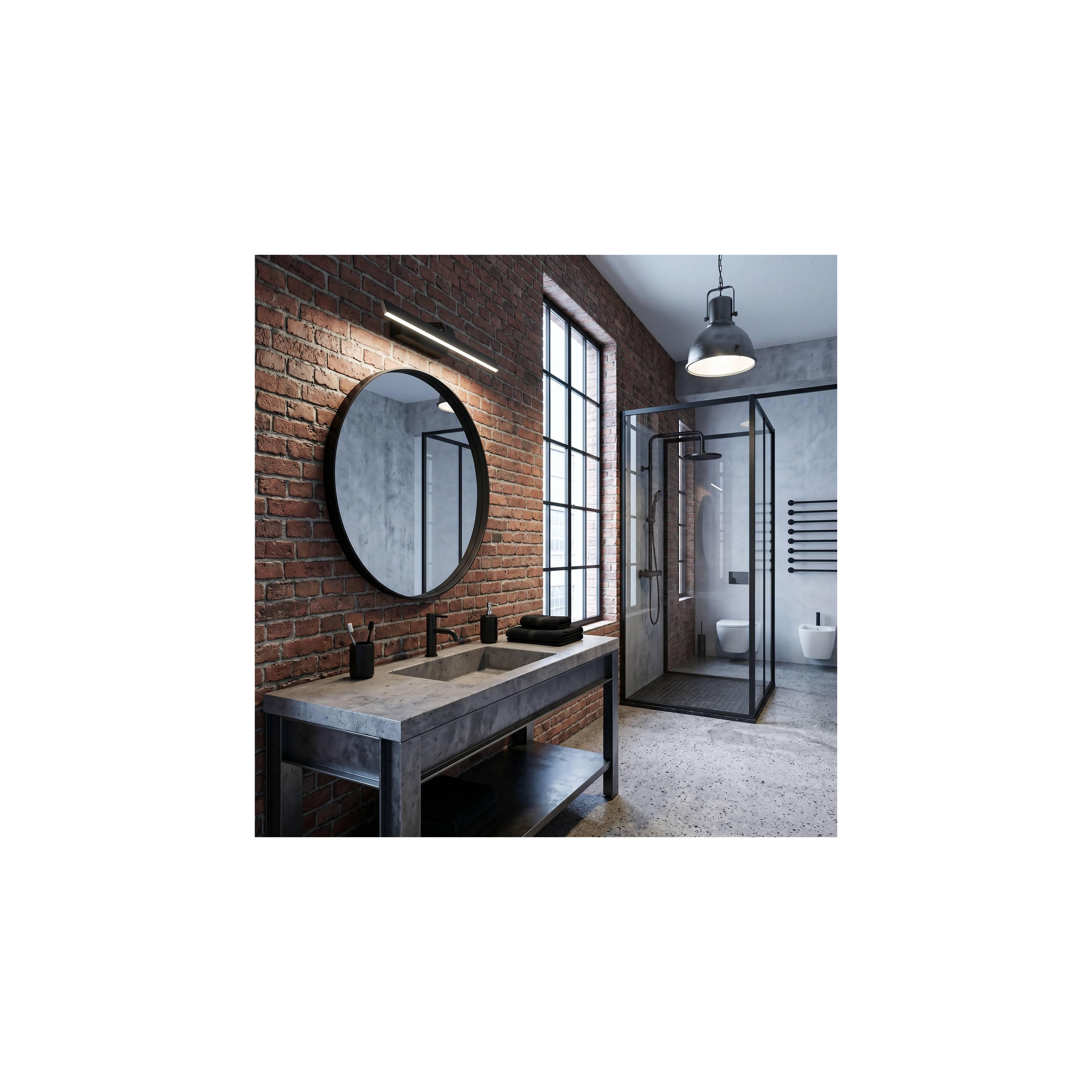 Bad LED-Wandleuchte SWE010-1W 43cm BLACK