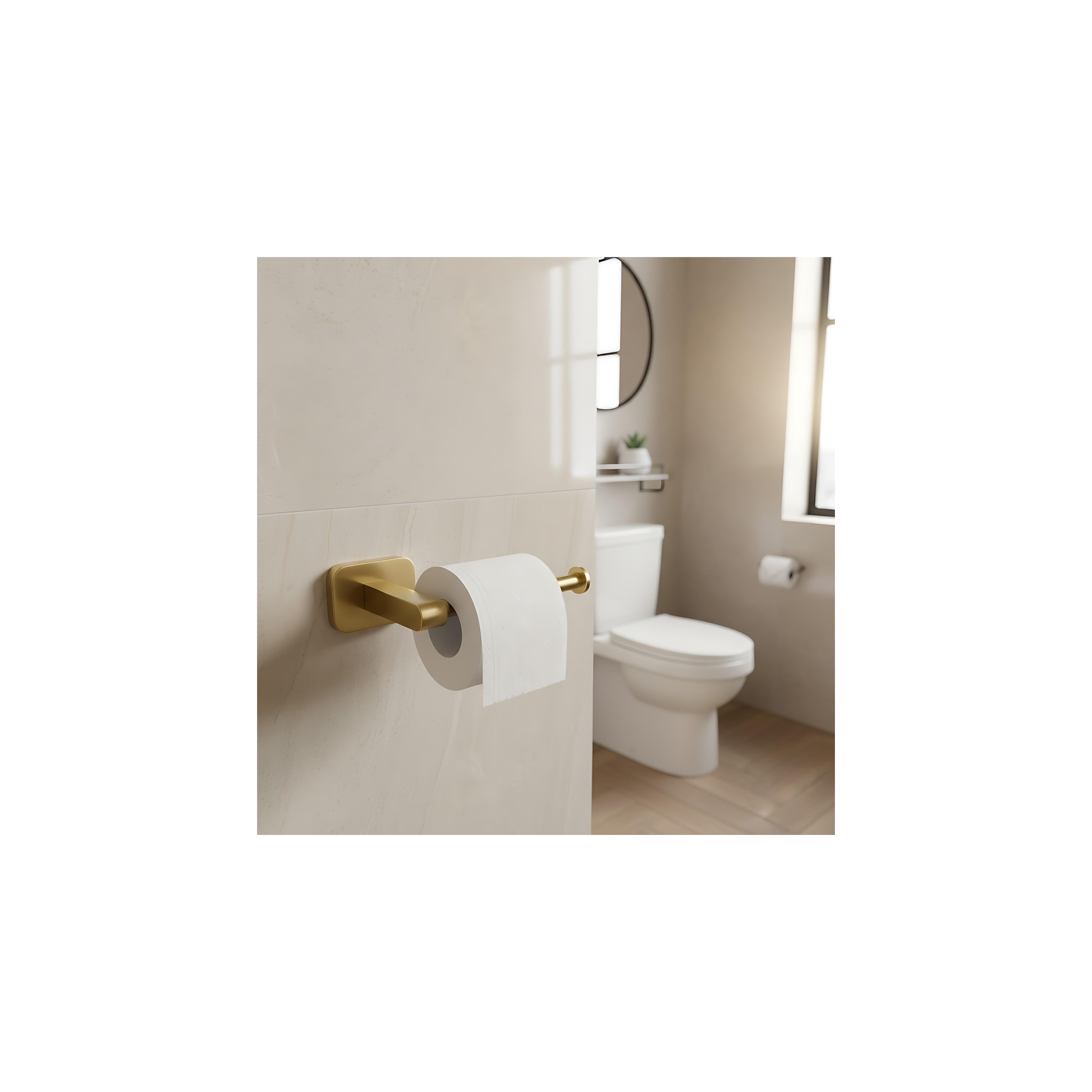 Halter für Toilettenpapier 5909 Nico Brush Gold