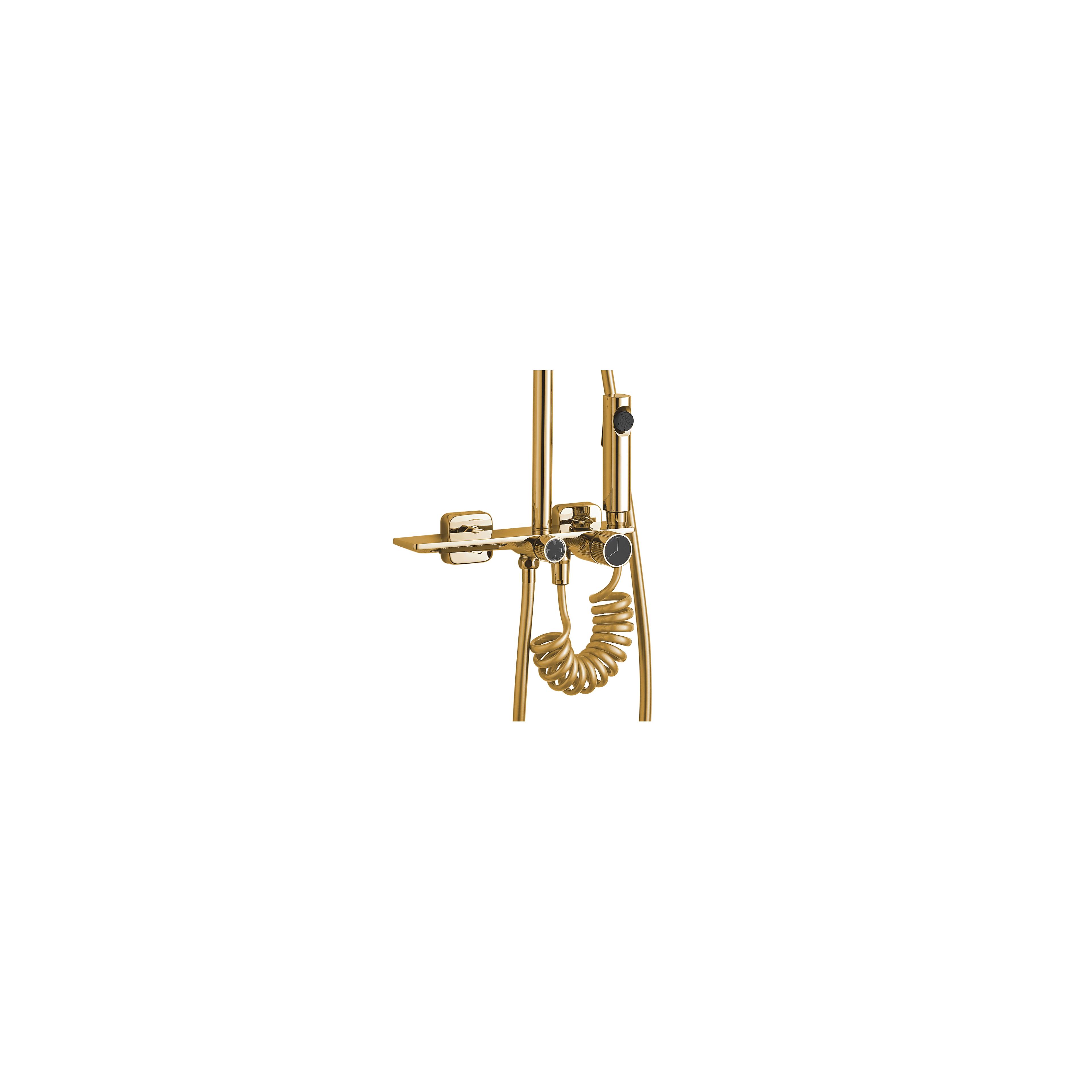Комплект за душ REA HELIX Gold