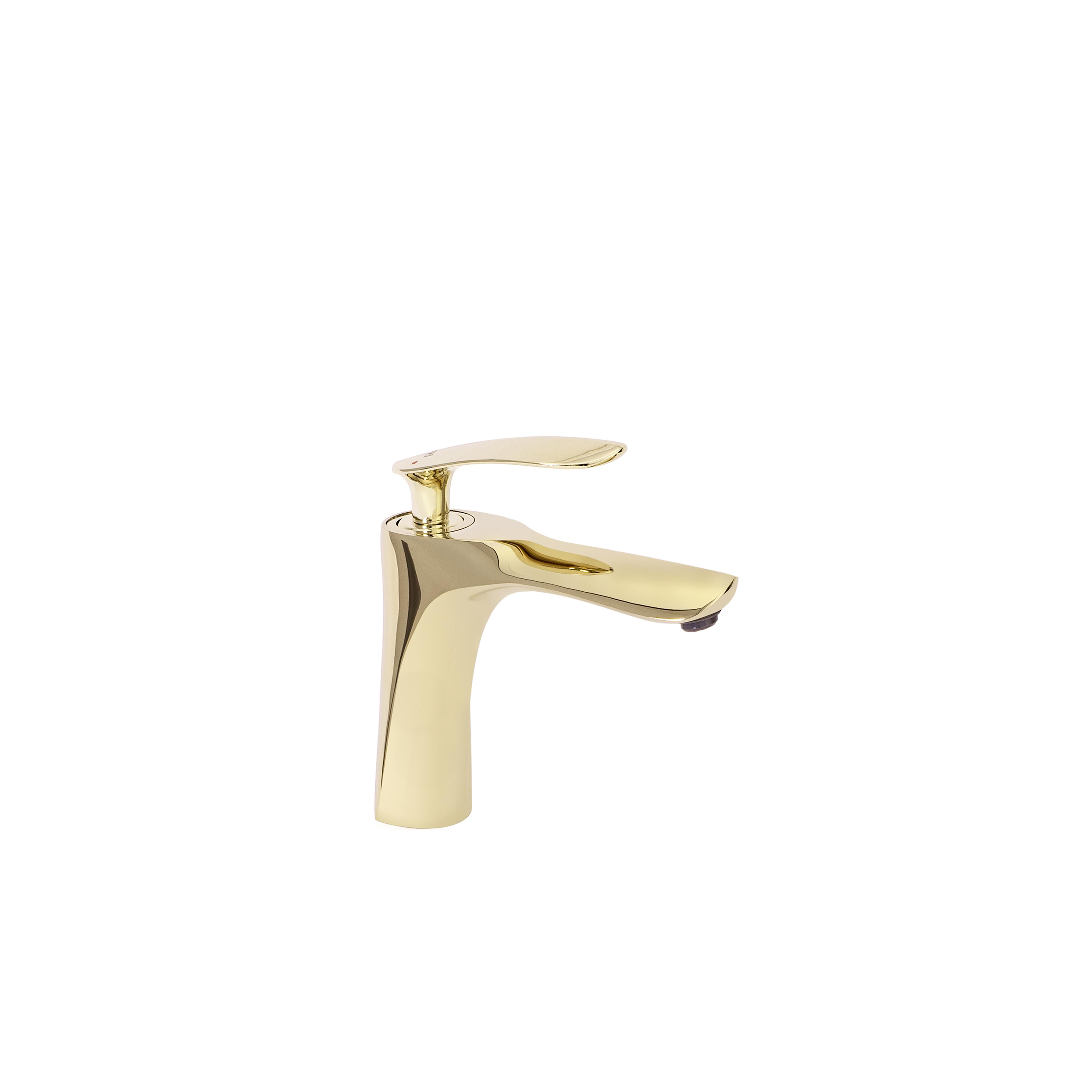 Waschbeckenarmatur Rea Orbit Gold Low
