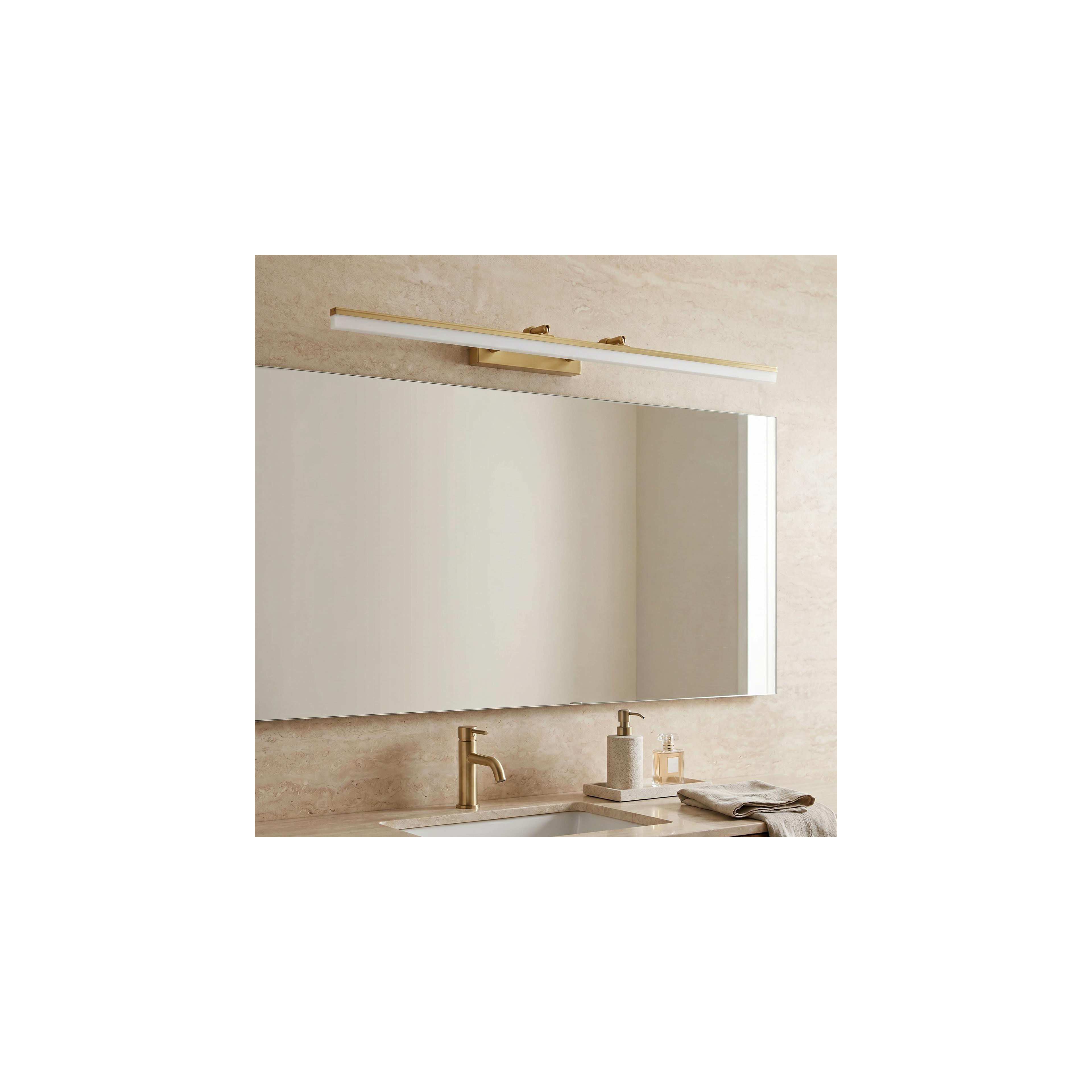 Bad LED-Wandleuchte  APP1877-1W 80cm BRUSH GOLD