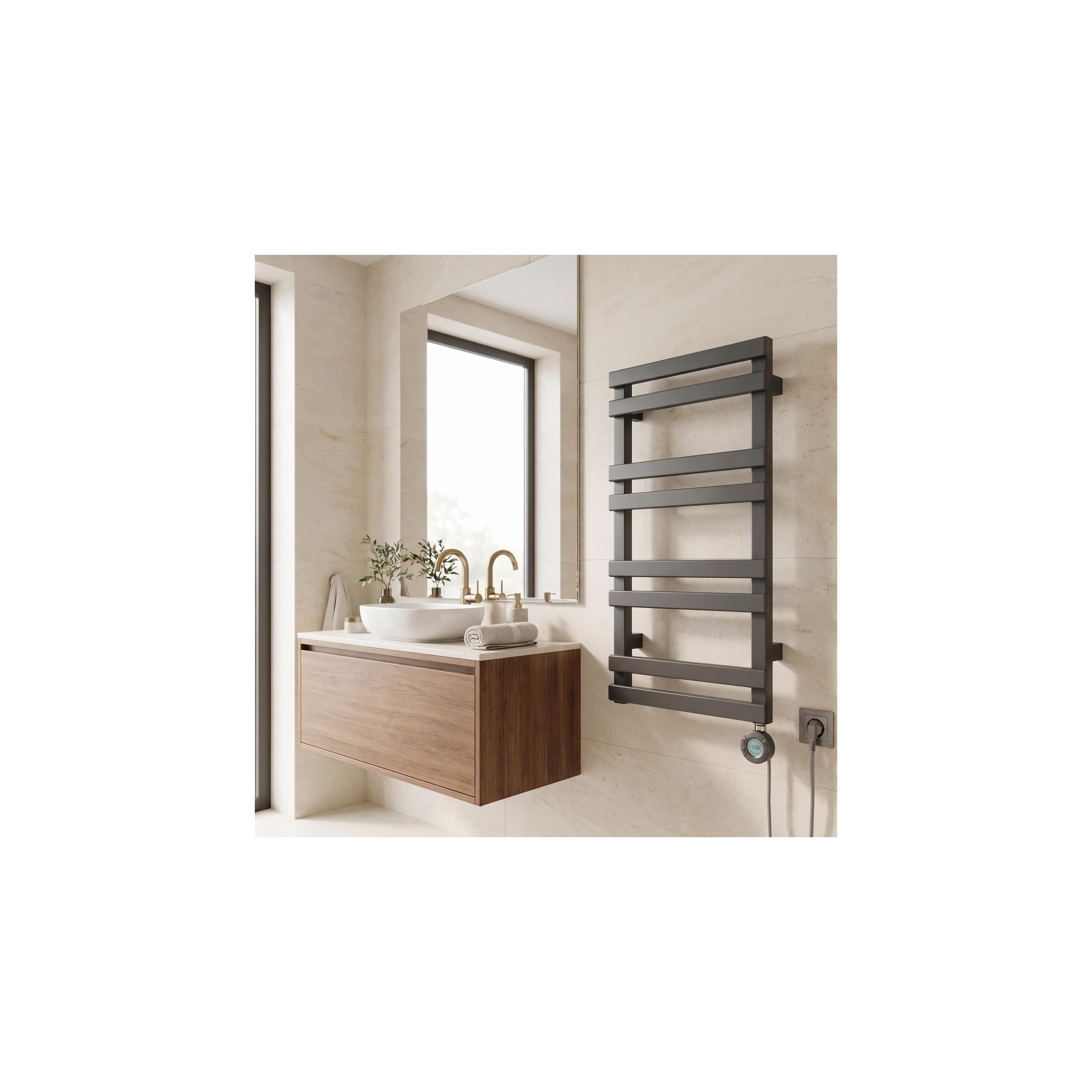 Sähköpatteri REA NORI 90x50 Grey