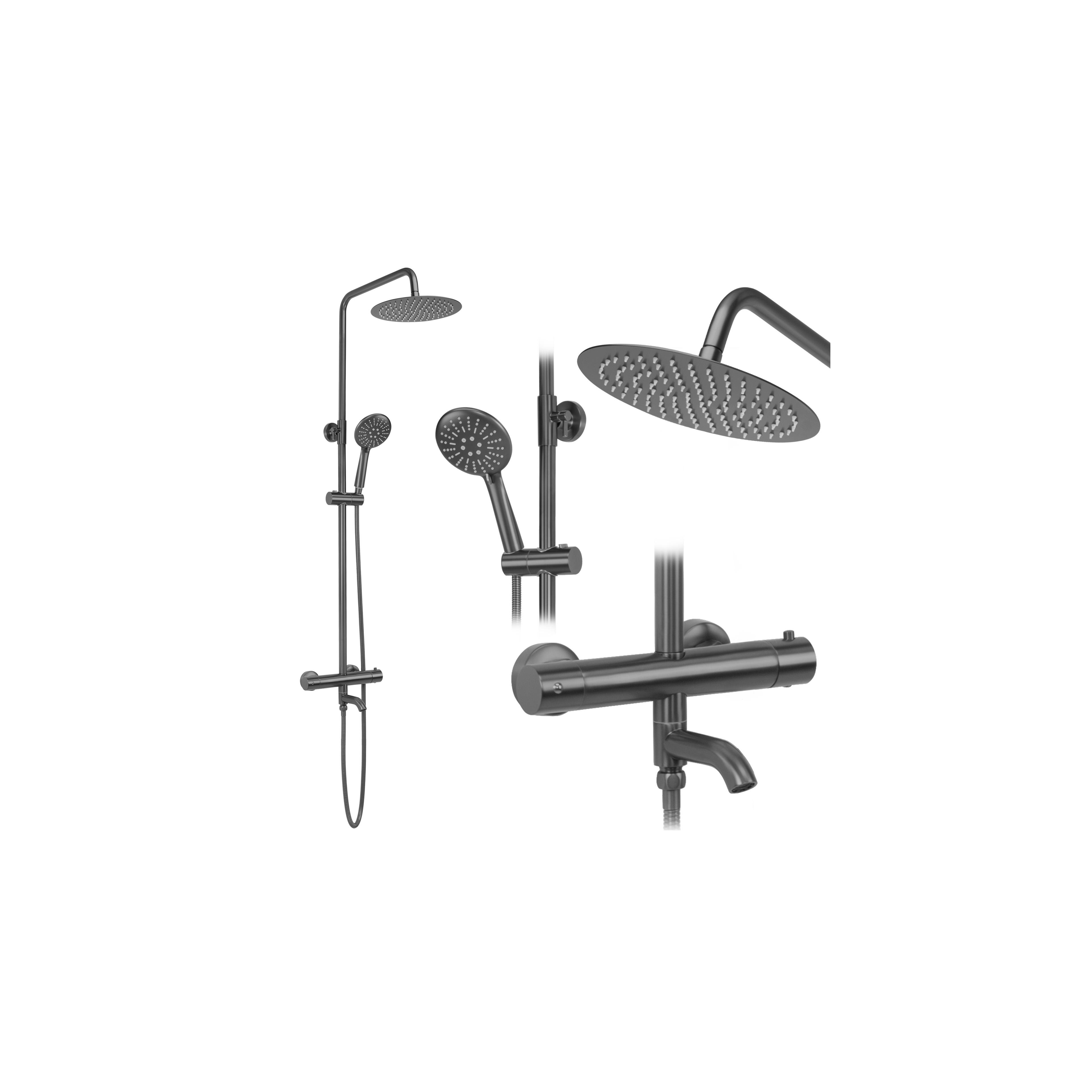 Thermostat Duschset Lungo Titan