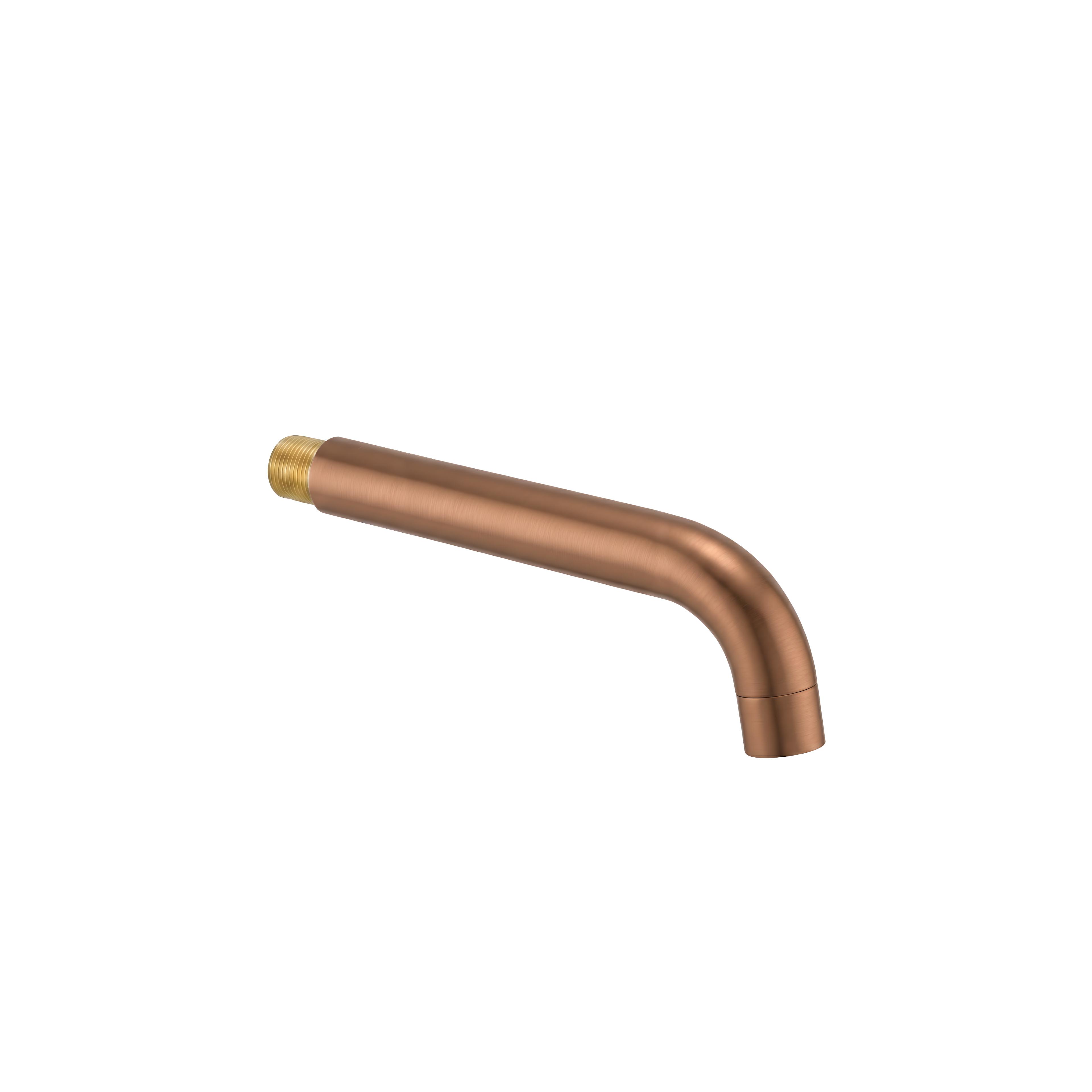 Auslauf für Unterputzarmatur Rea Lungo 20 cm Brushed Copper