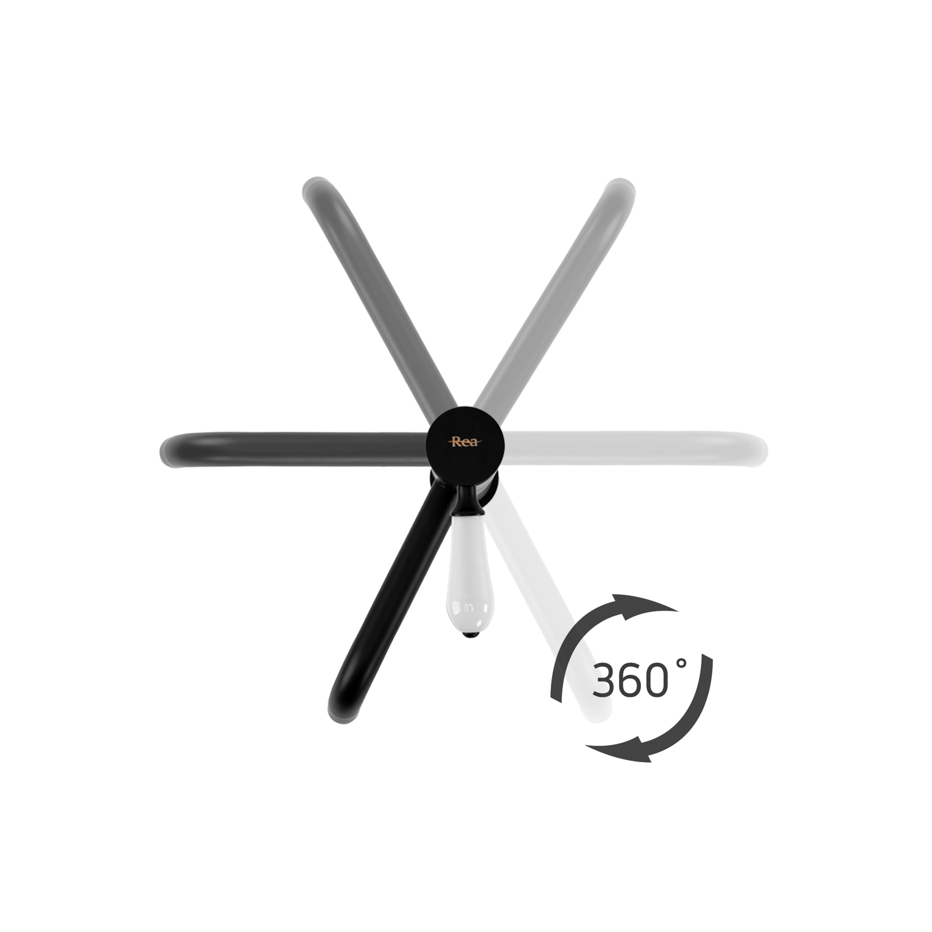 Waschbeckenarmatur Rea Serra black low